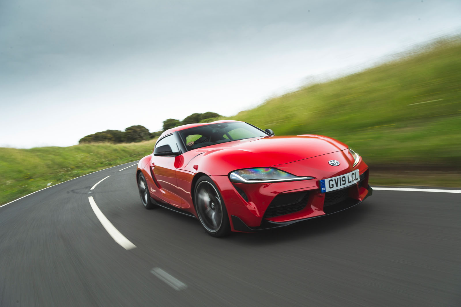 Toyota GR Supra 2019 road test review - on the road front