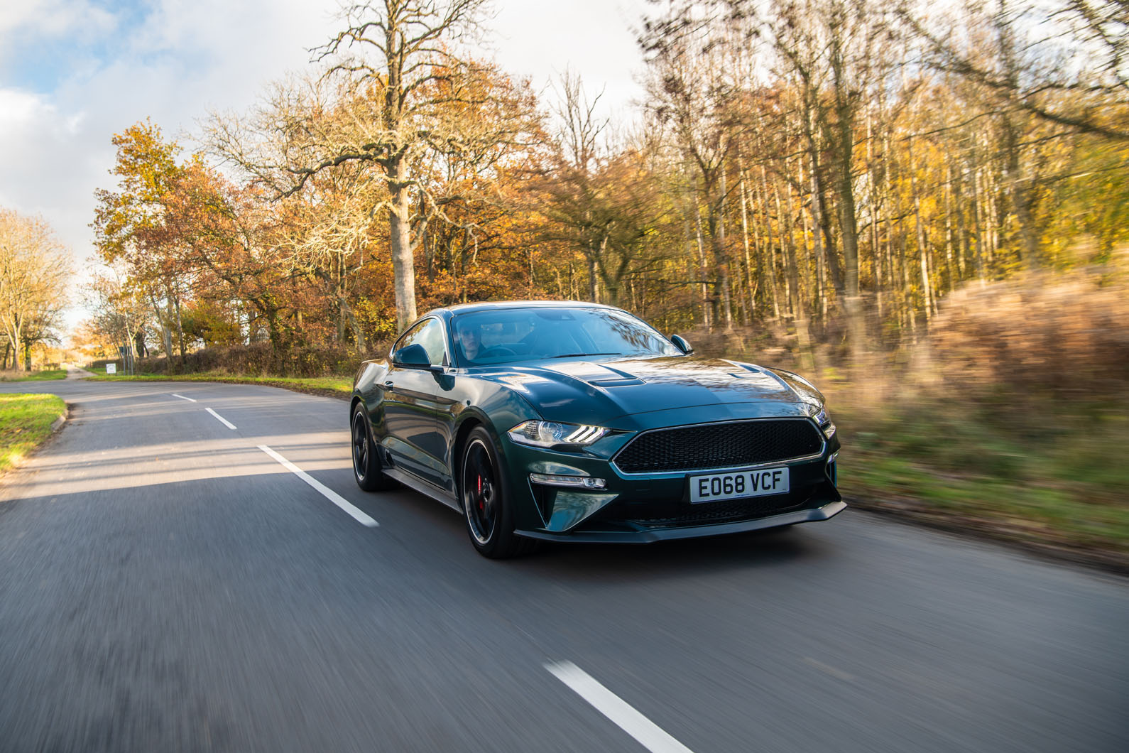 Ford Mustang Bullitt 2018 road test review - on the road hero