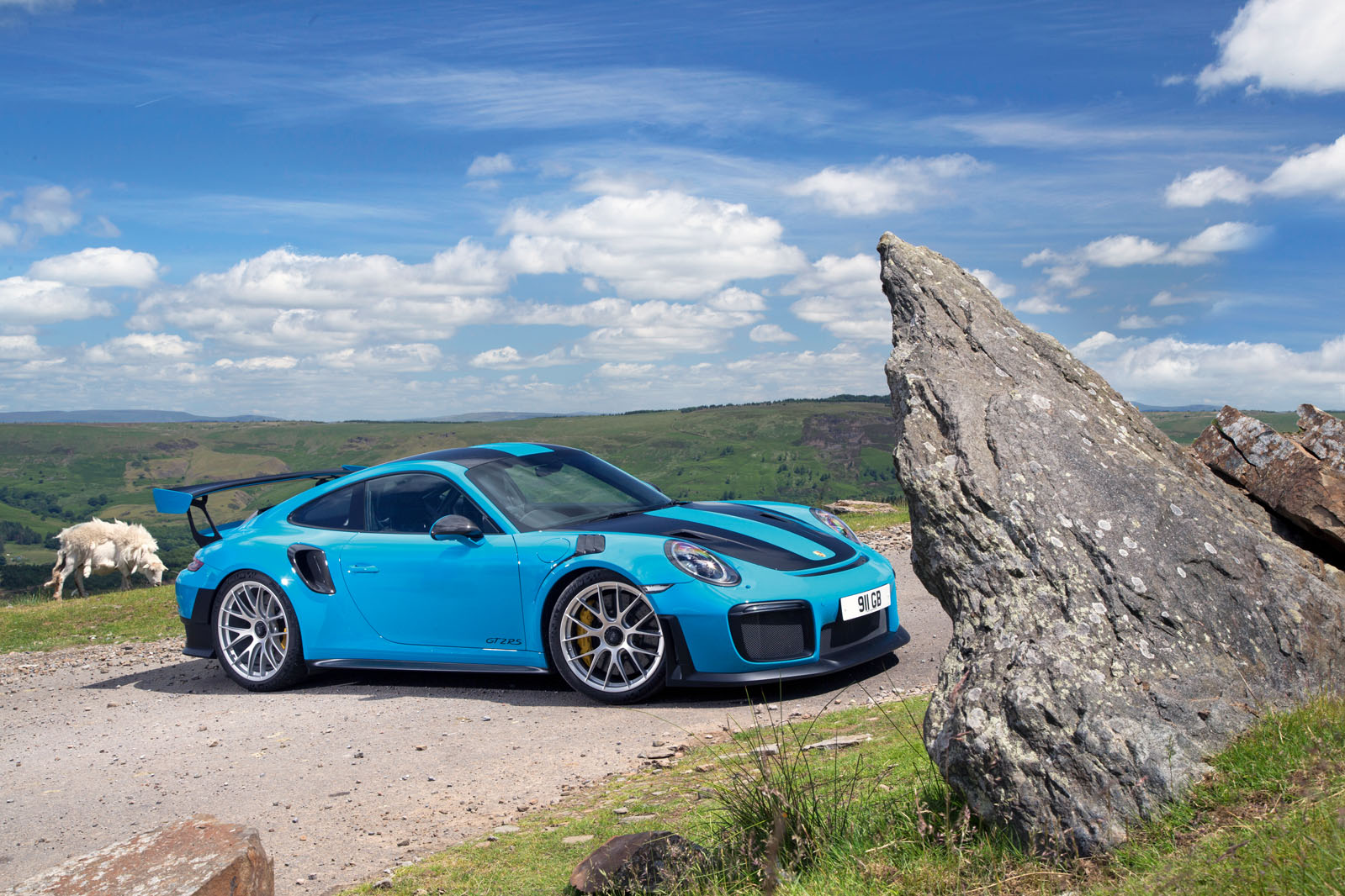 Porsche 911 GT2 RS 2018 road test review static hero