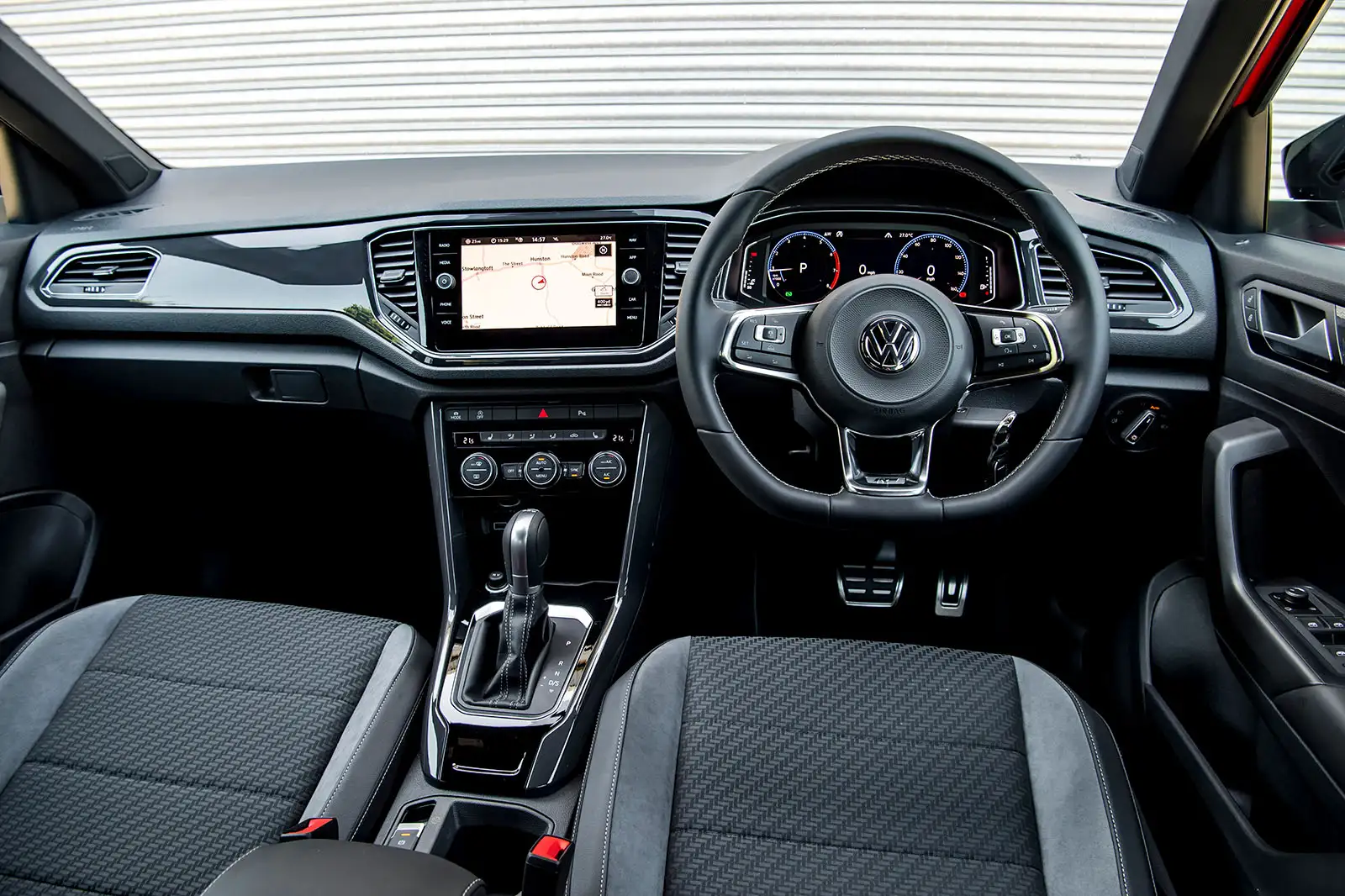 Volkswagen TRoc interior Autocar