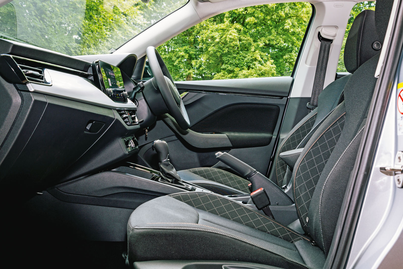 Skoda Scala 2019 road test review - cabin