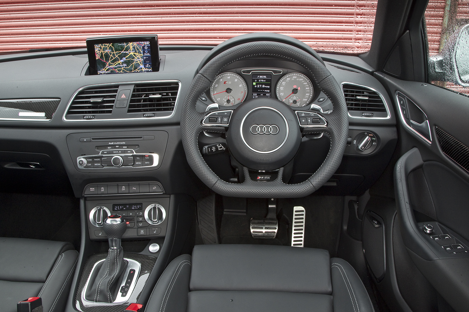 Audi RS Q3 driver's seat