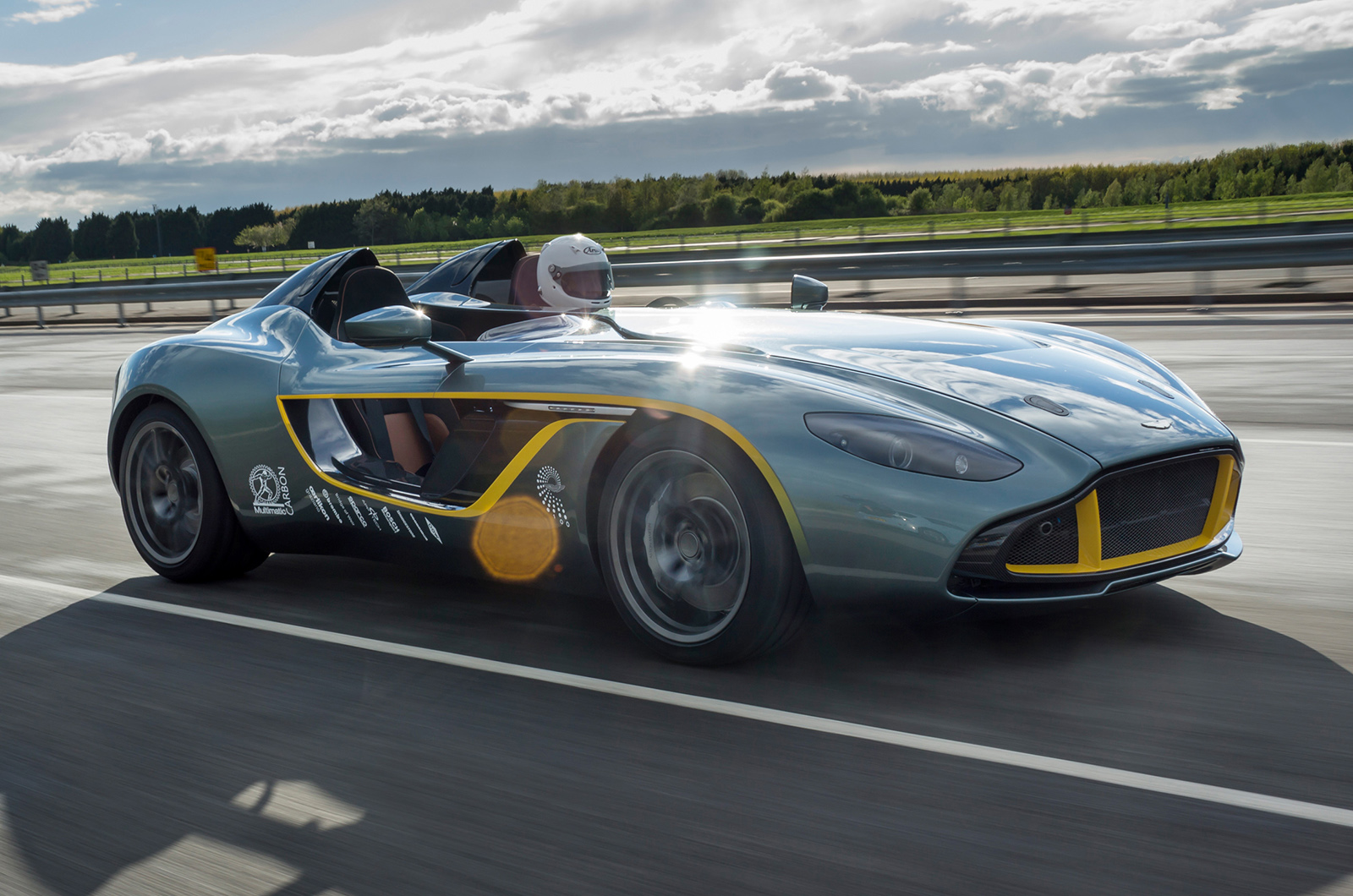 Customer commissions road-legal Aston Martin CC100
