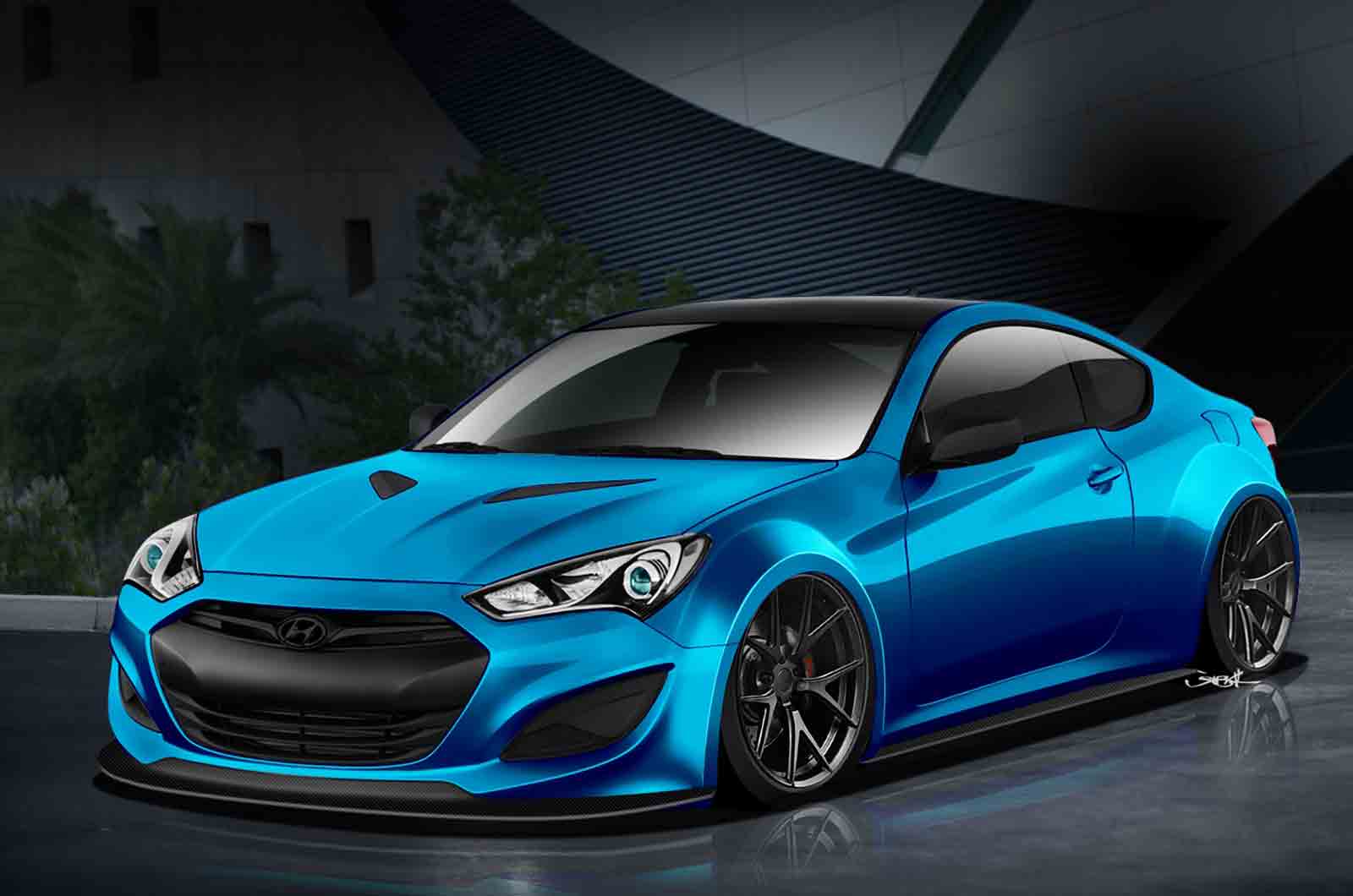 Hyundai to show custom Genesis coupe concept at SEMA show | Autocar