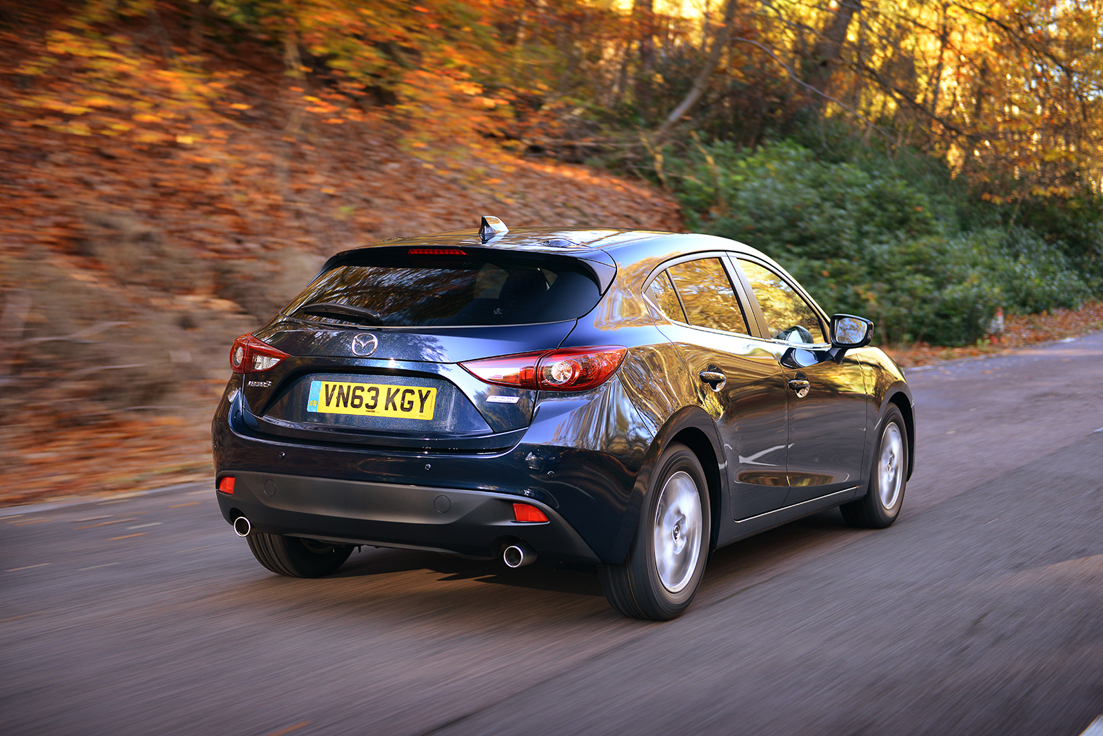 Mazda 3 rear quarter