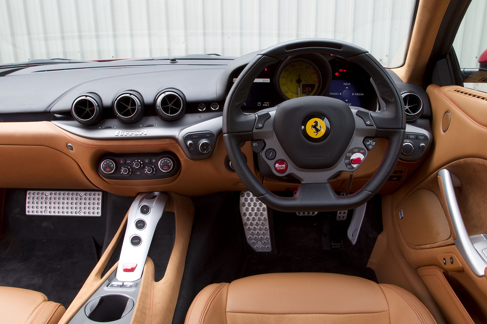 Ferrari F12 Berlinetta dashboard