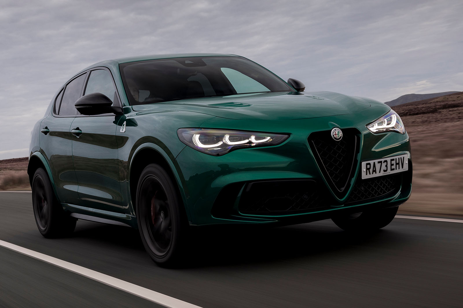 alfa romeo stelvio qv review 2024 20 front tracking