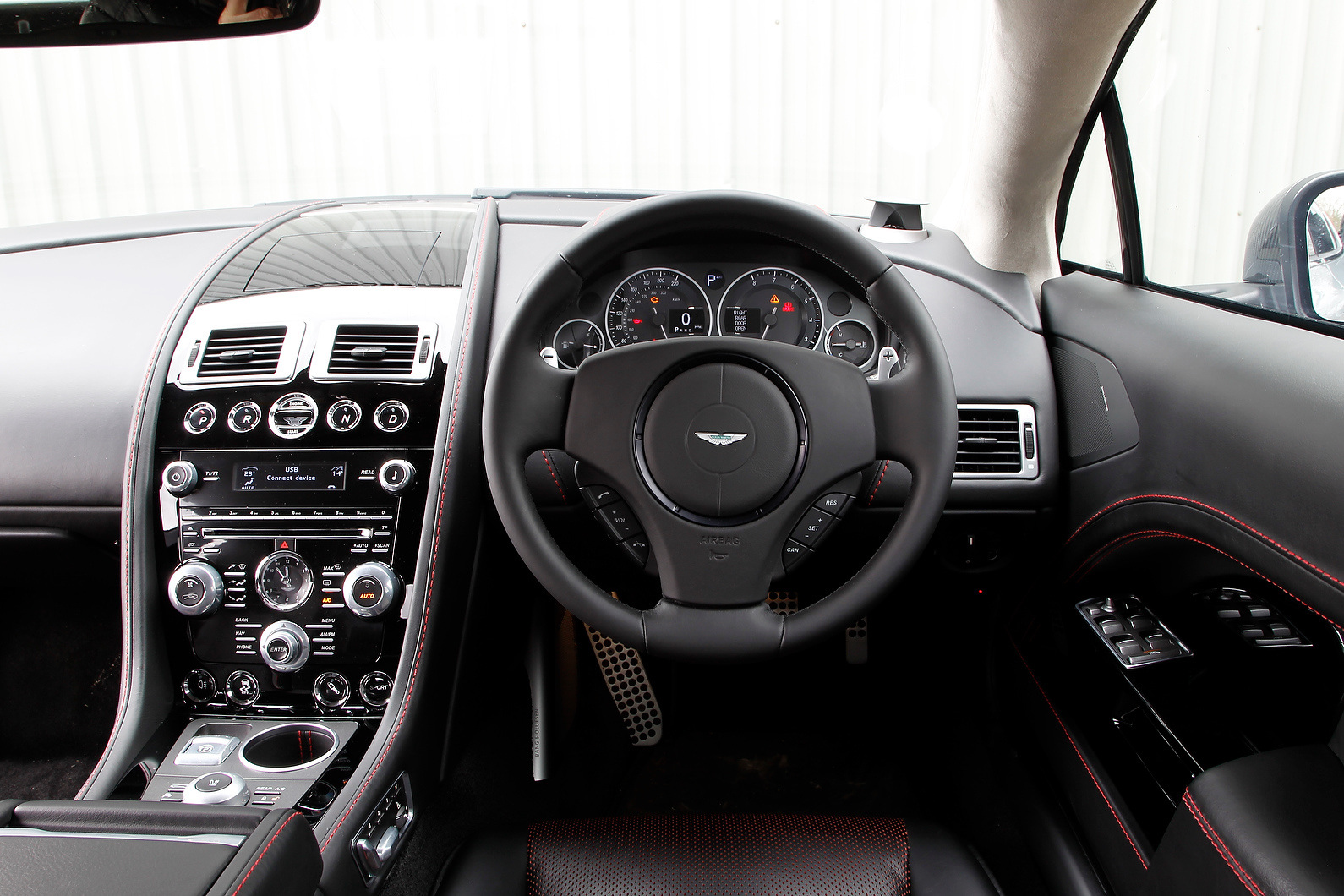 Aston Martin Rapide's interior
