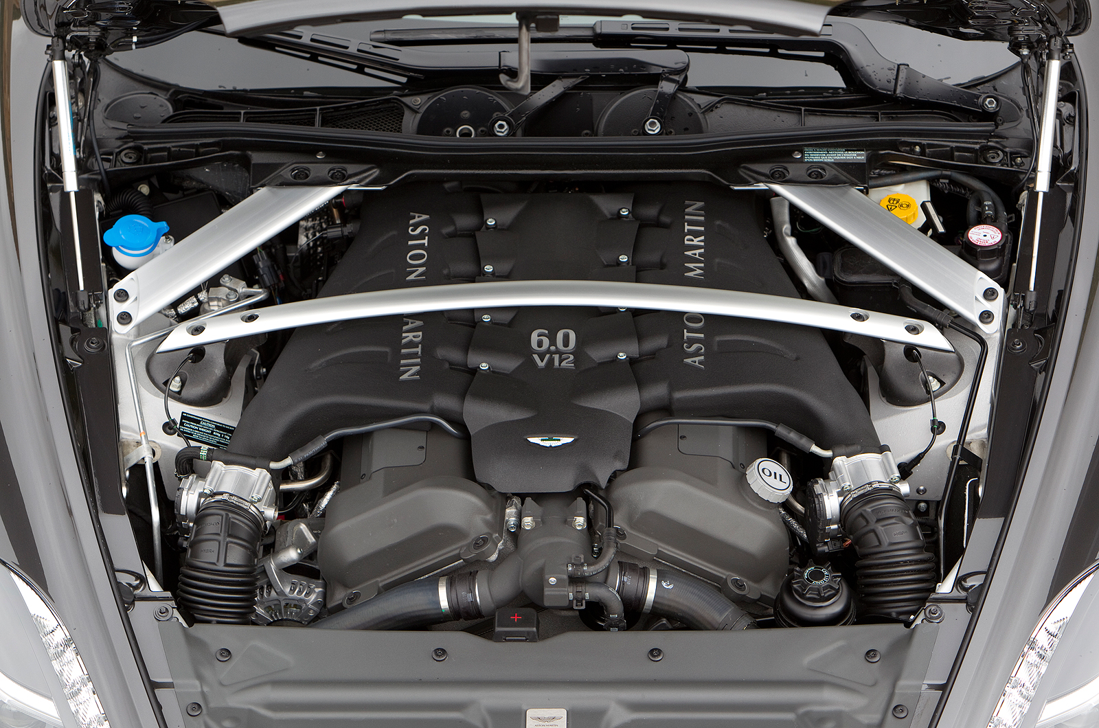5.9-litre V12 Aston Martin Virage engine