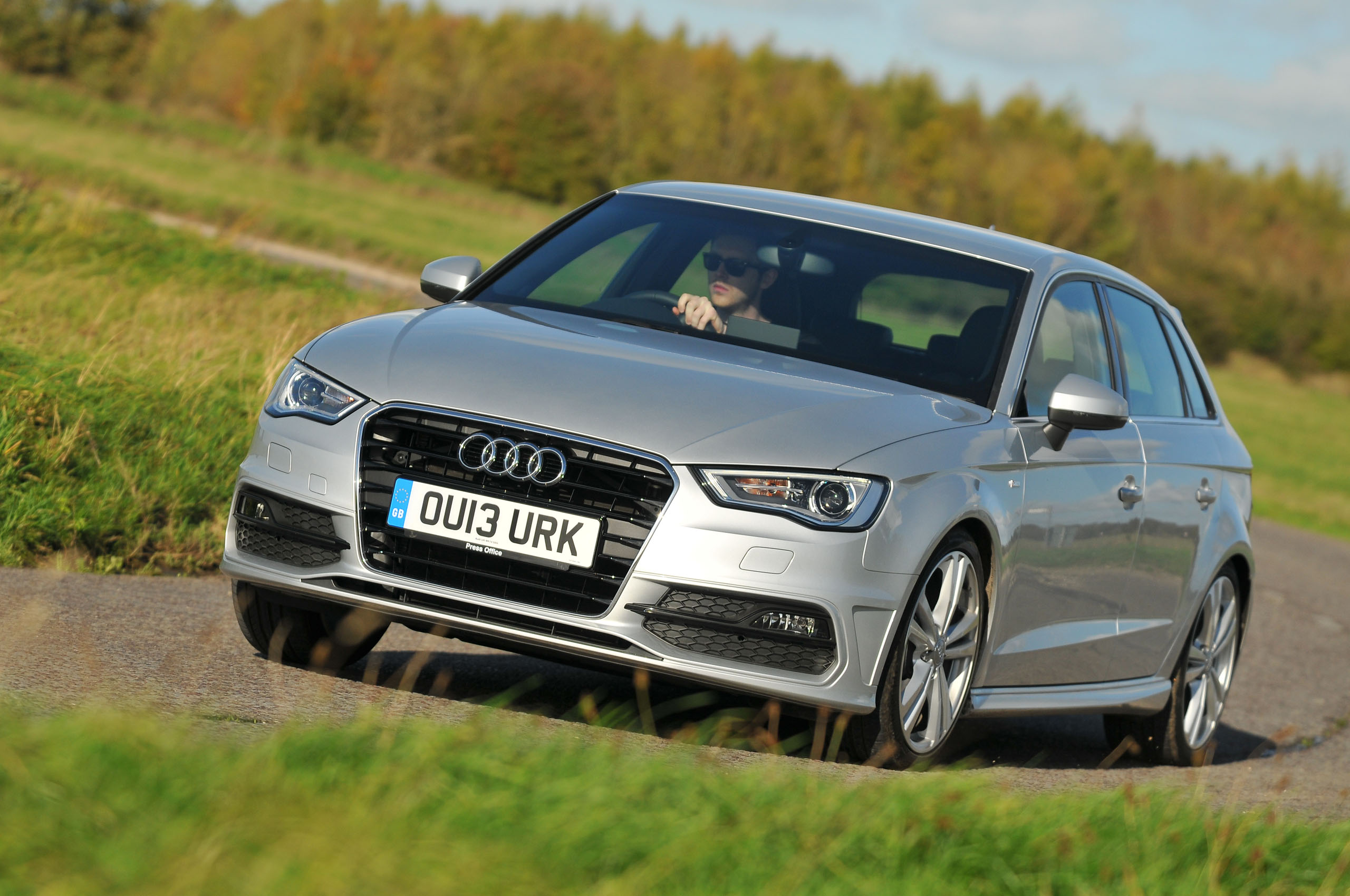 Audi A3 Sportback cornering