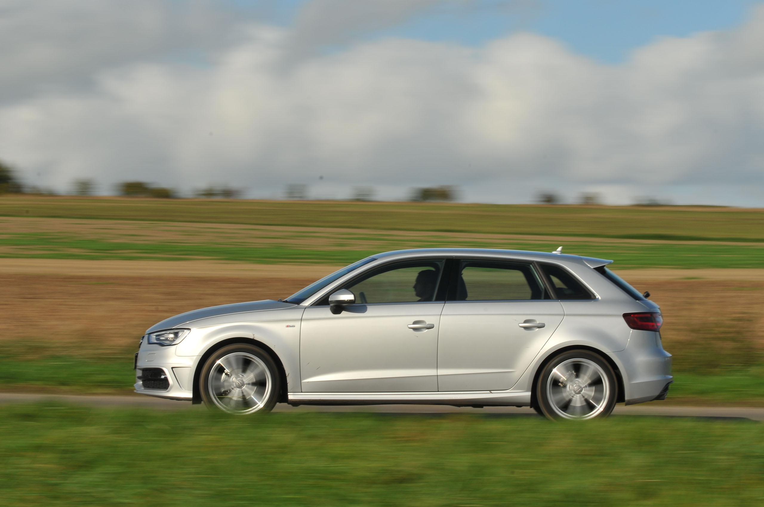 Audi A3 Sportback side profile