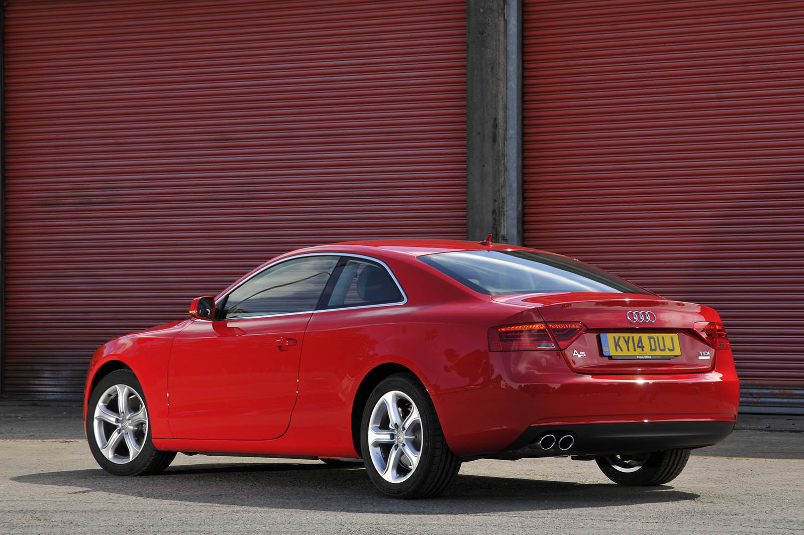 Audi A5 rear quarter