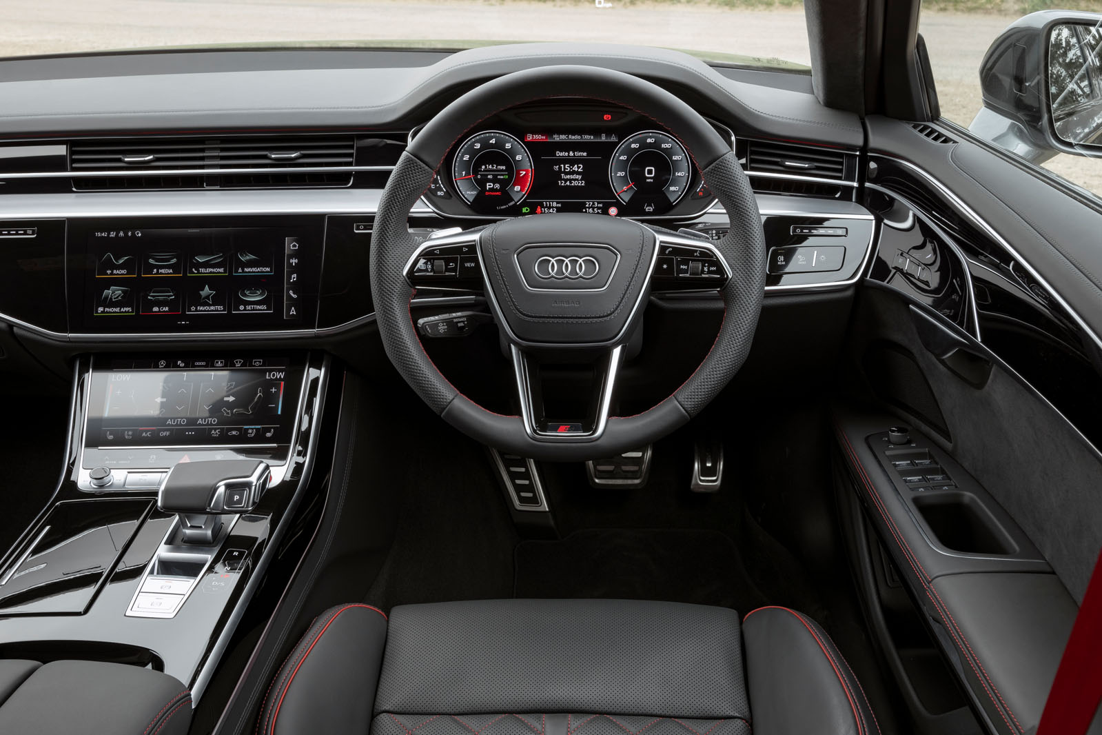 Audi S8 2025 review dash 13