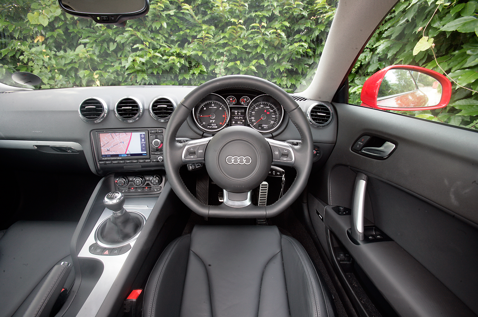 Audi TT driver's seat