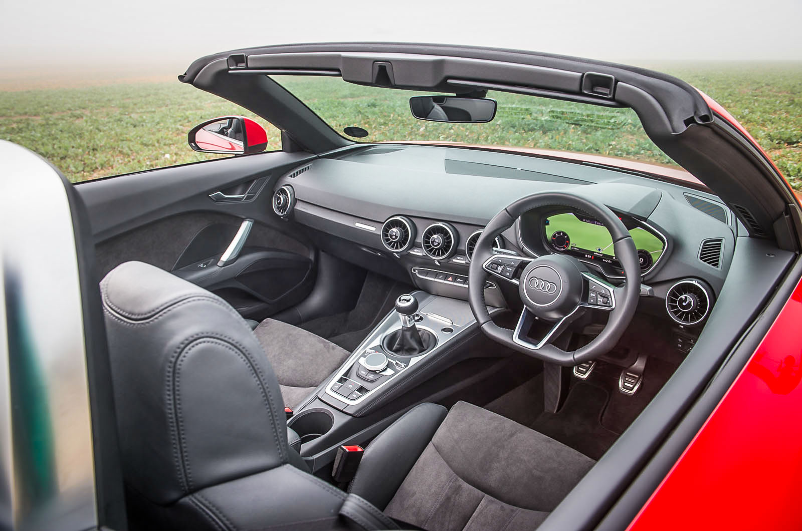 Audi TT Roadster's interior