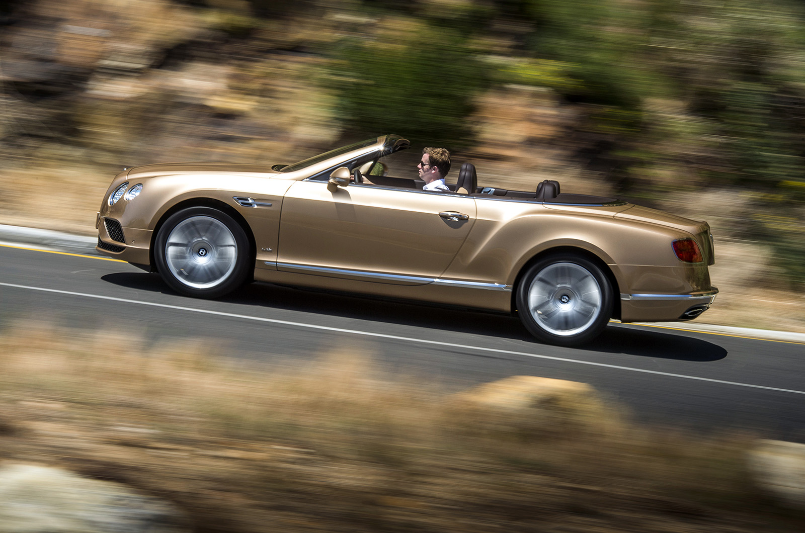 Bentley Continental GTC side profile