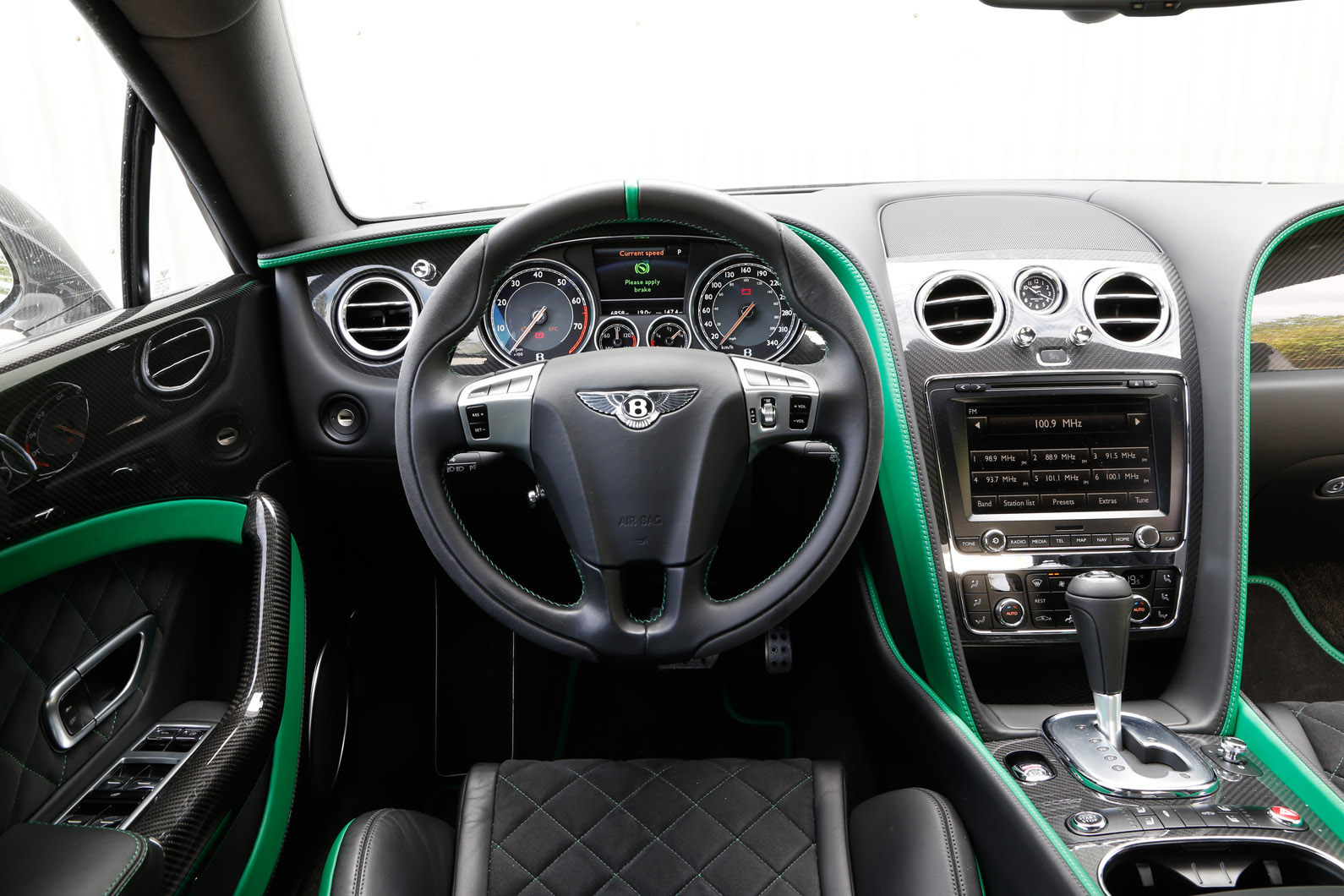 Bentley Continental GT3-R driver's seat