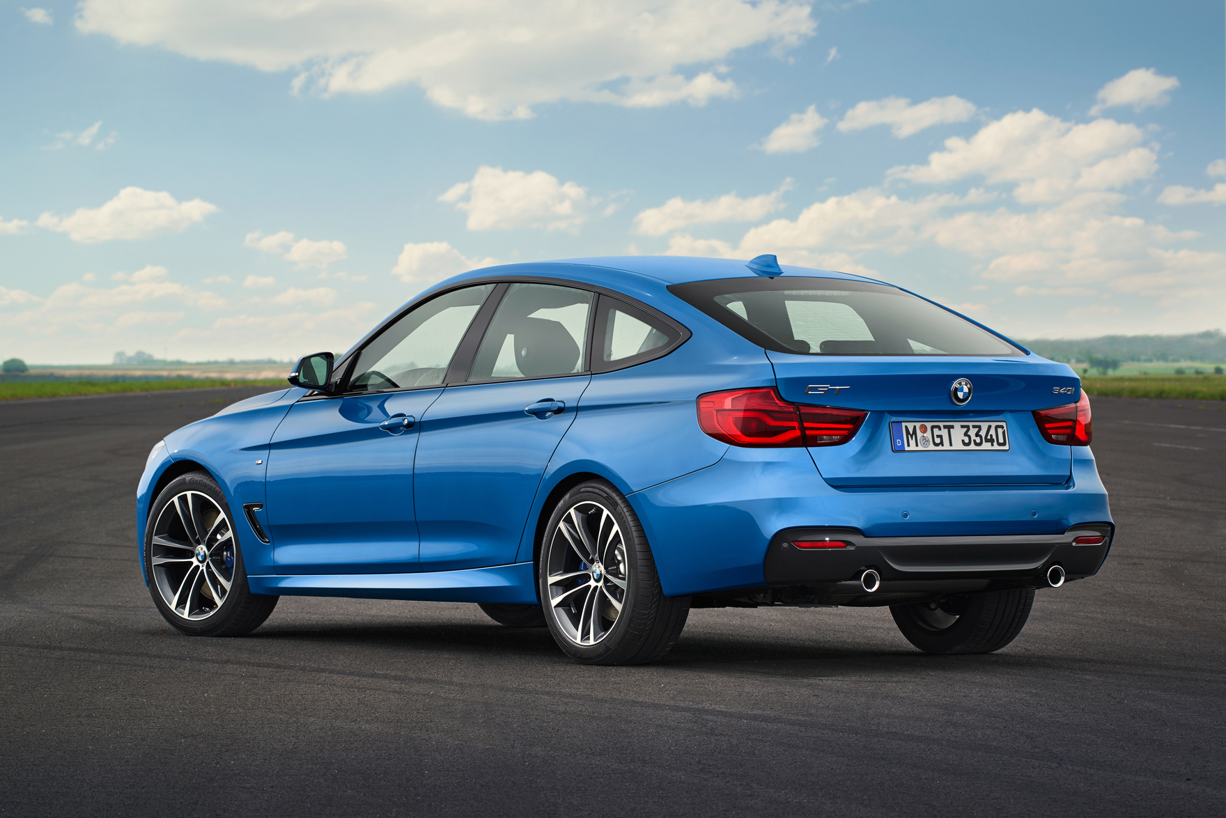 BMW 3 Series GT rear quarter