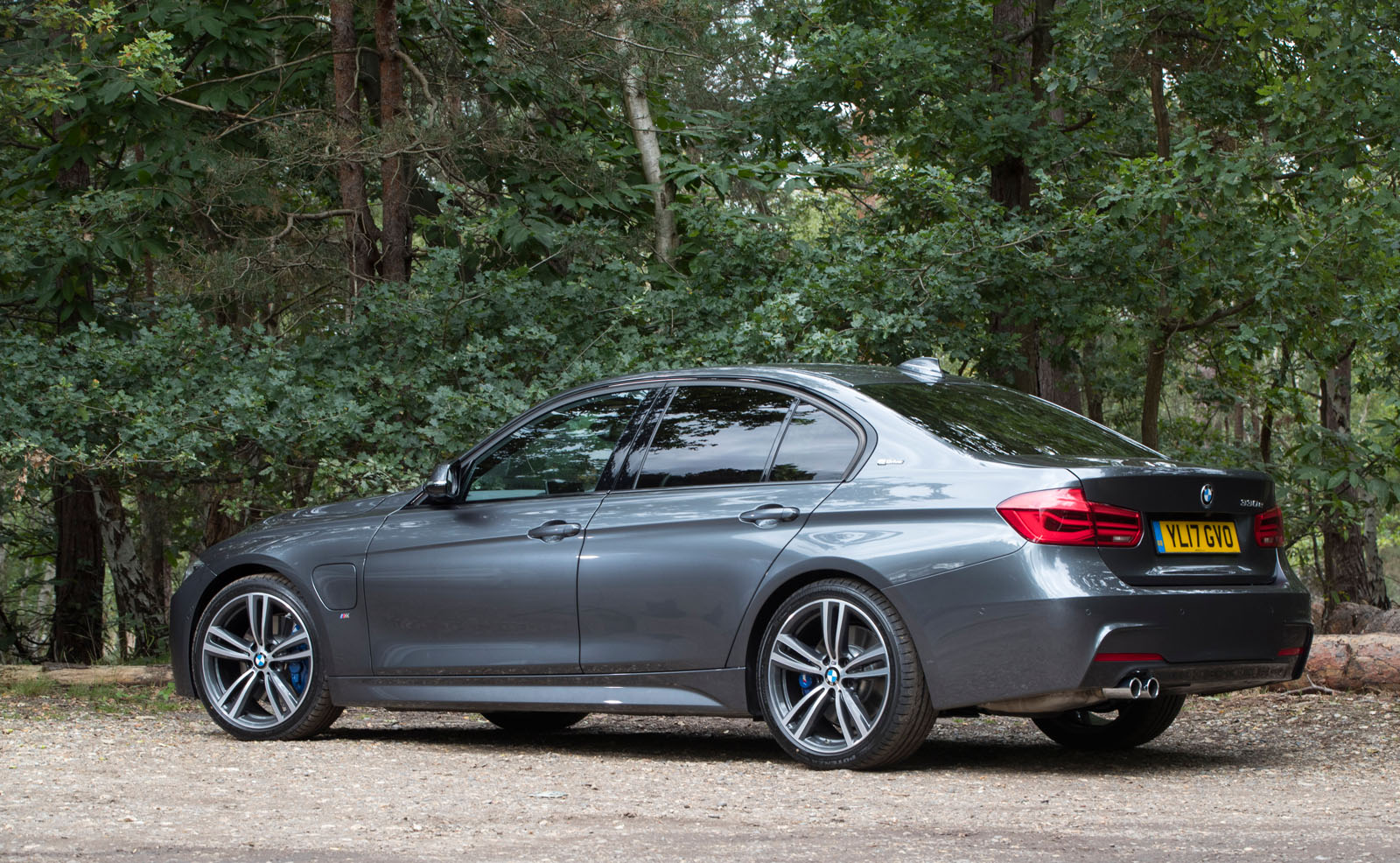 BMW 330e rear quarter