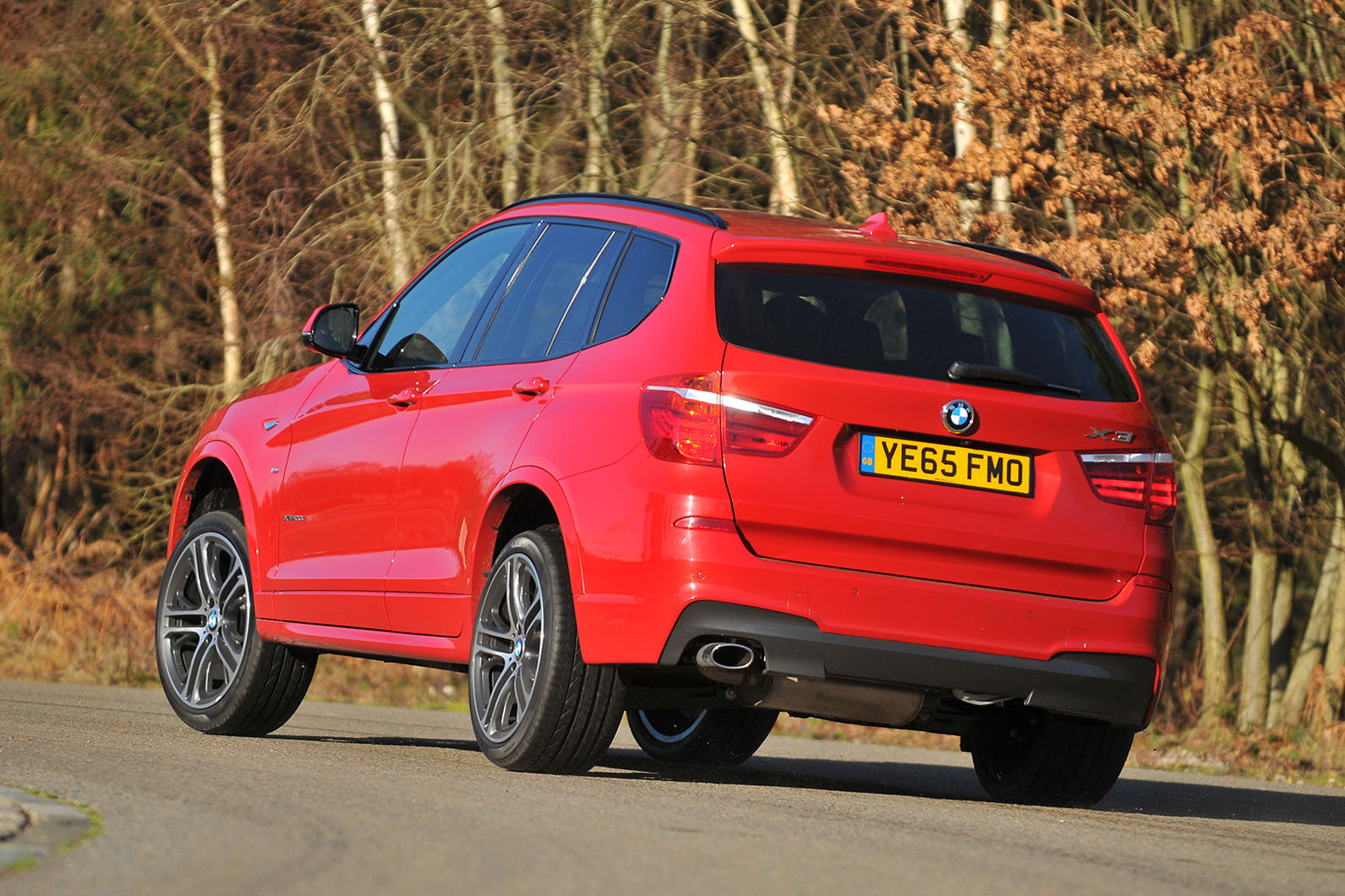 BMW X3 rear