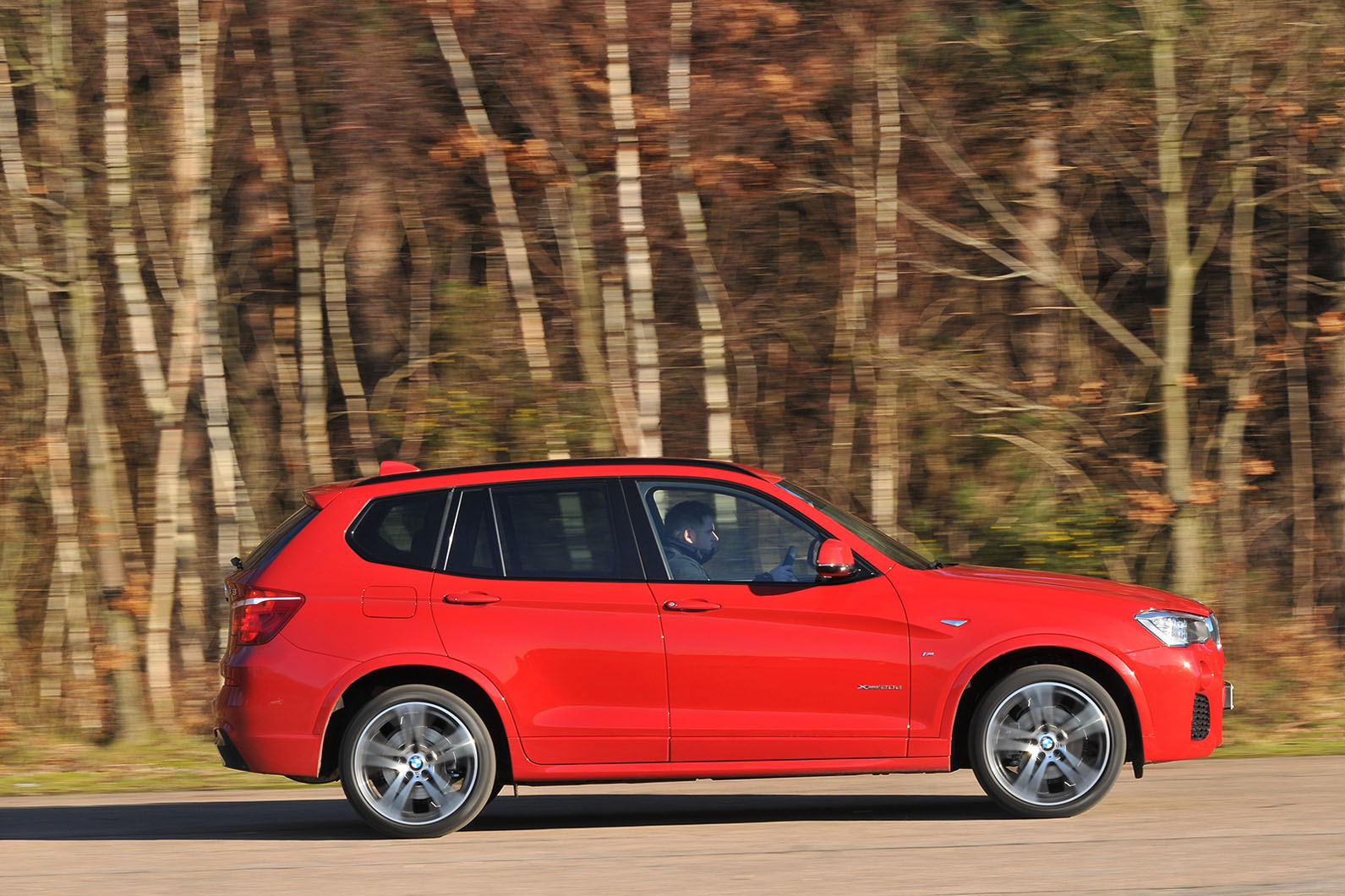 BMW X3 side profile