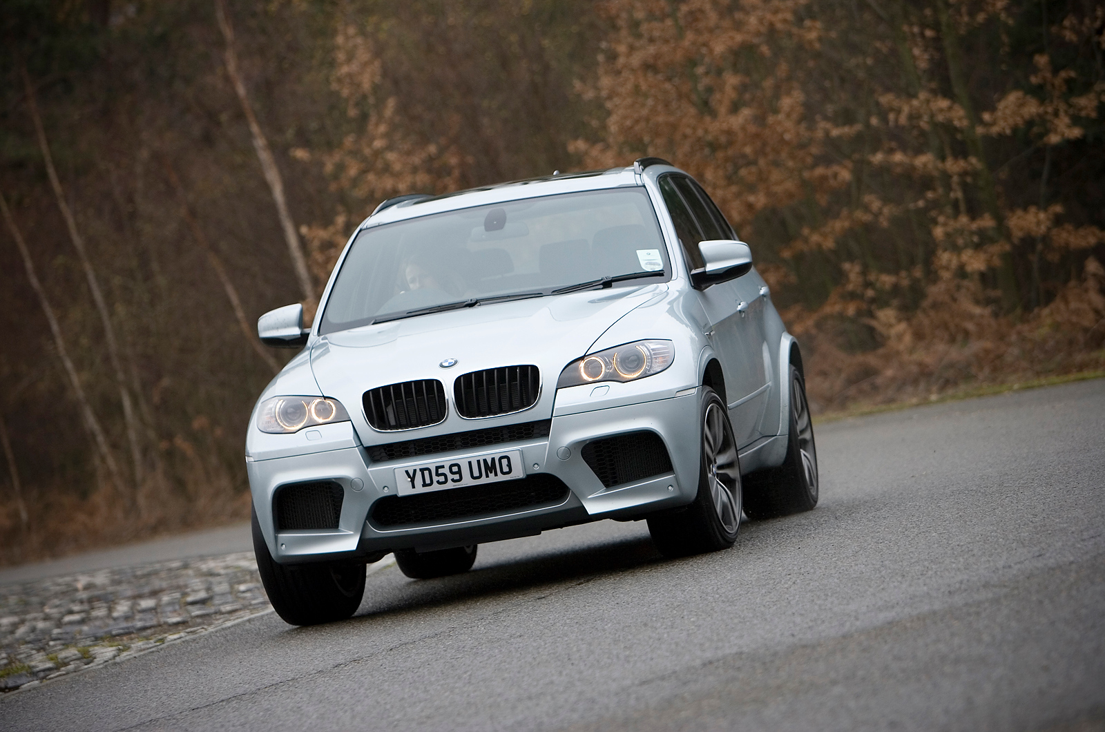 BMW X5 cornering