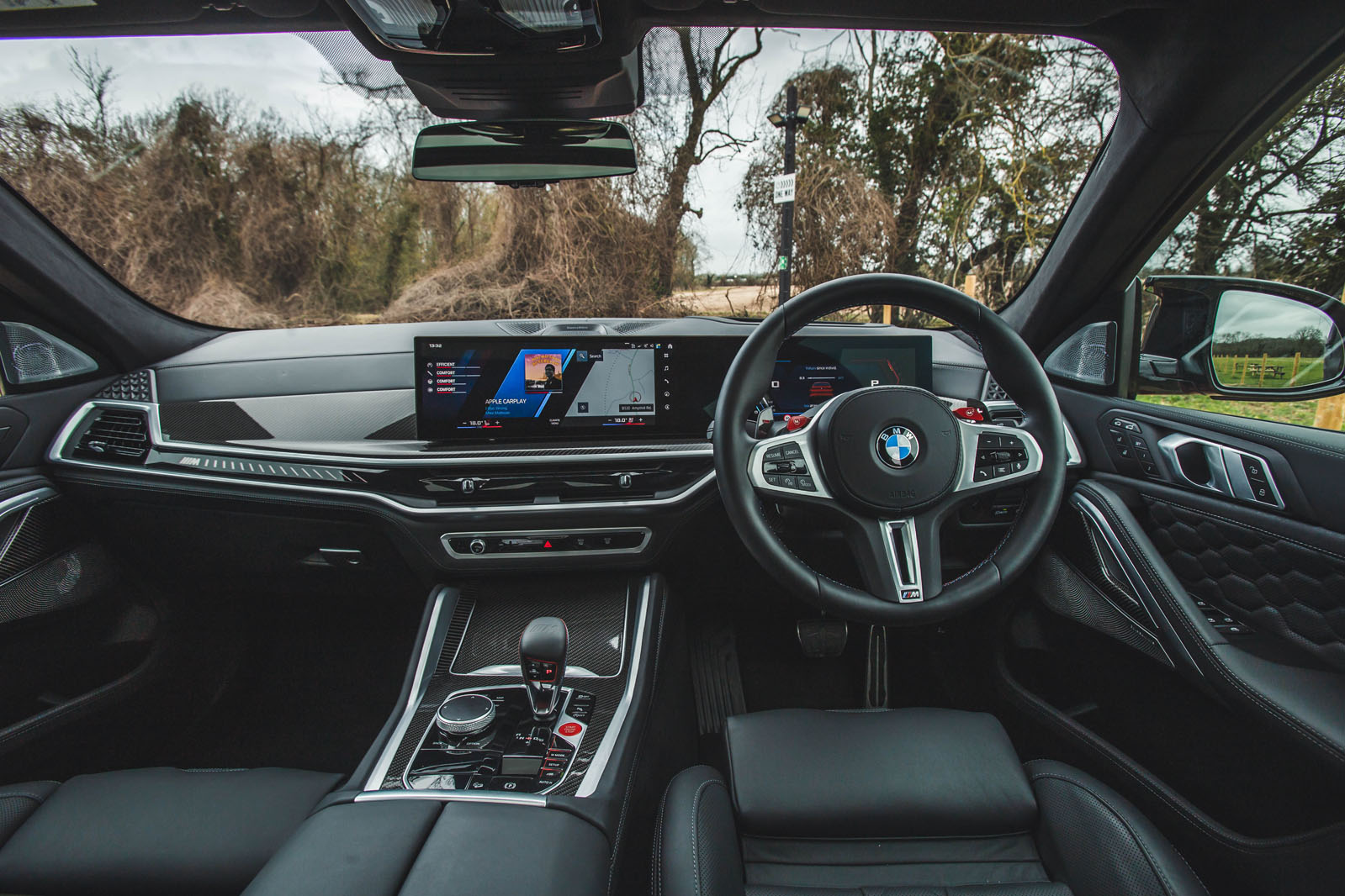 bmw x6m review 2024 10 dash