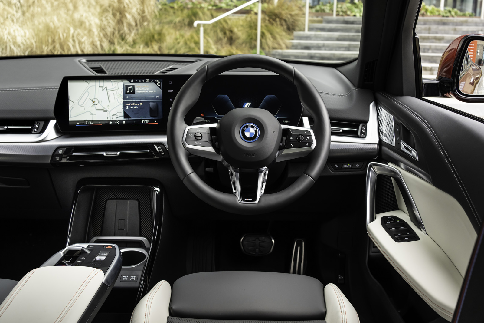 BMW iX2 interior cabin