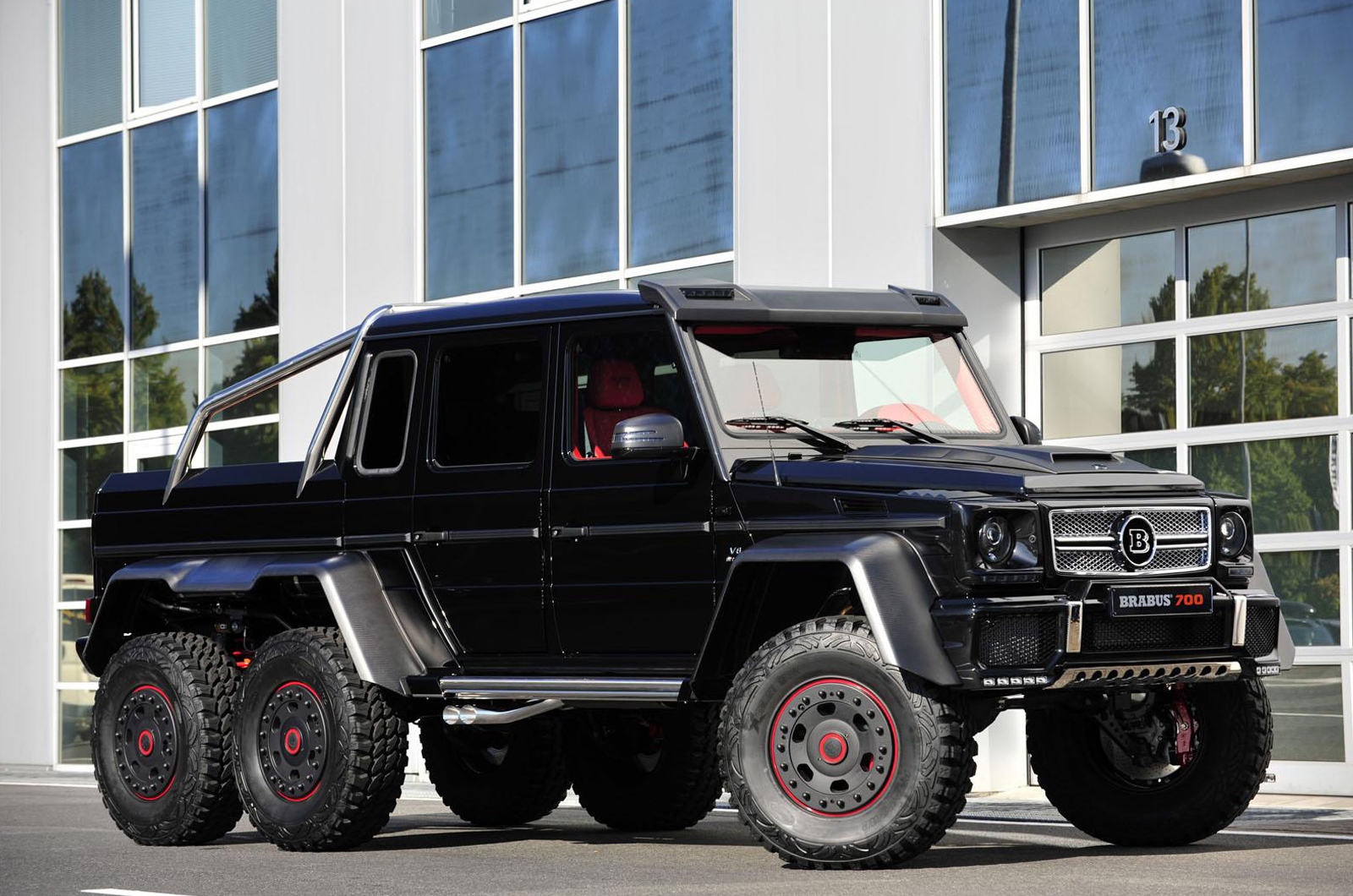 Six Wheeled 691bhp Brabus Unveiled Autocar