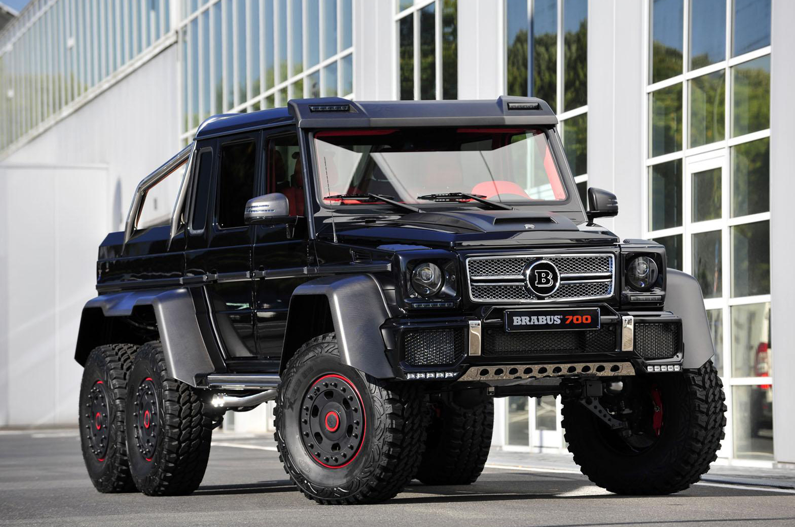 Six Wheeled 691bhp Brabus Unveiled Autocar