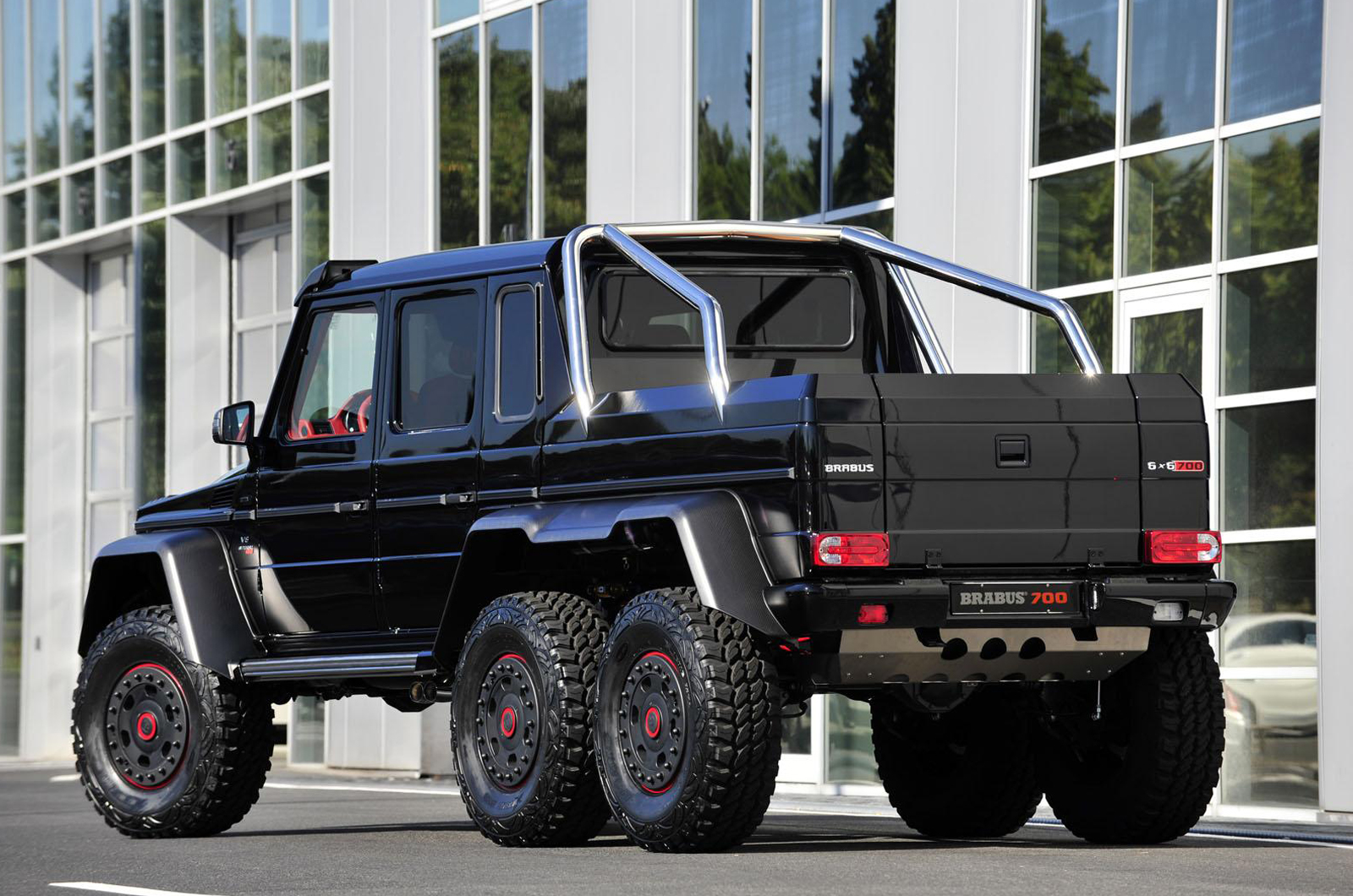 Six Wheeled 691bhp Brabus Unveiled Autocar