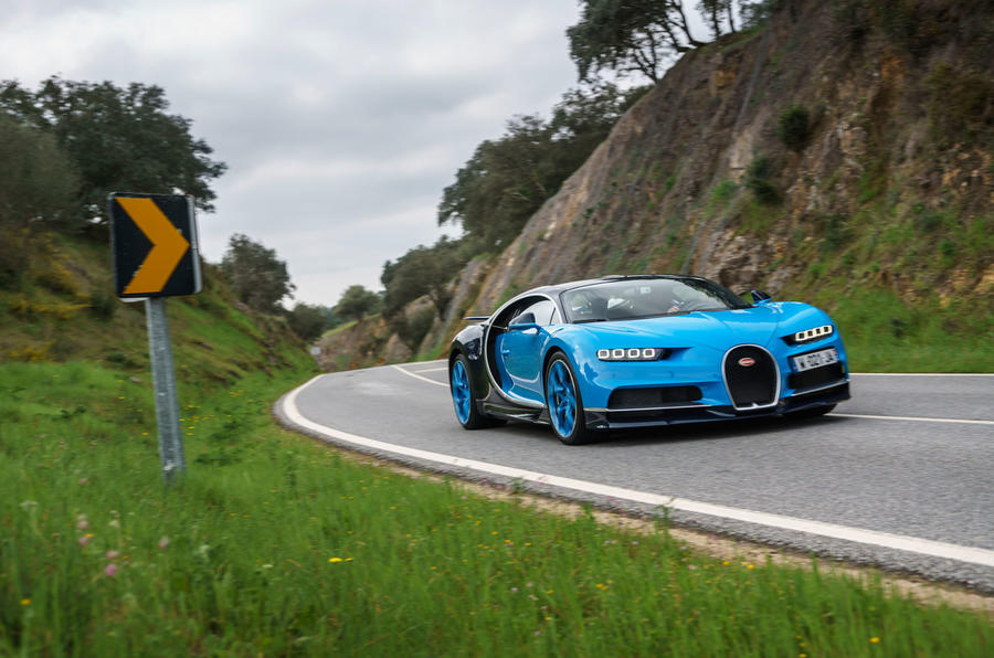 Bugatti Chiron front quarter