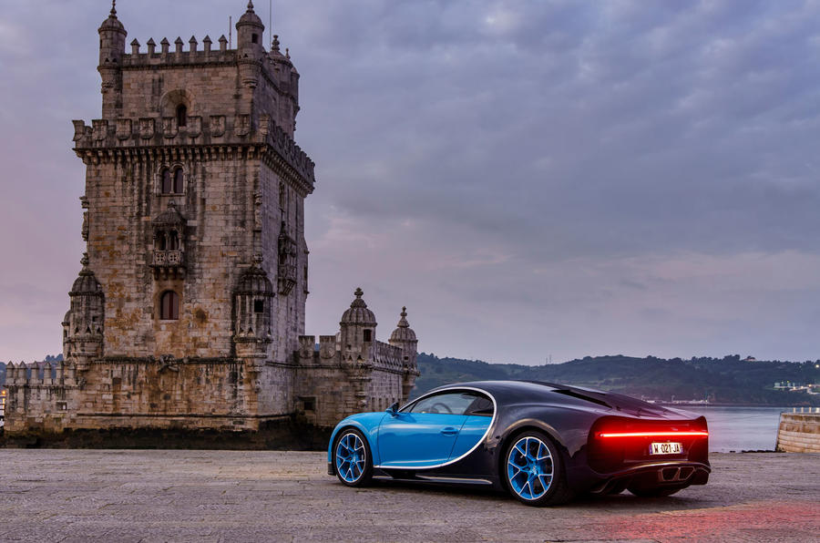 Bugatti Chiron rear quarter