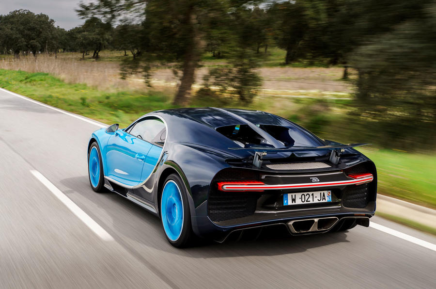 Bugatti Chiron rear