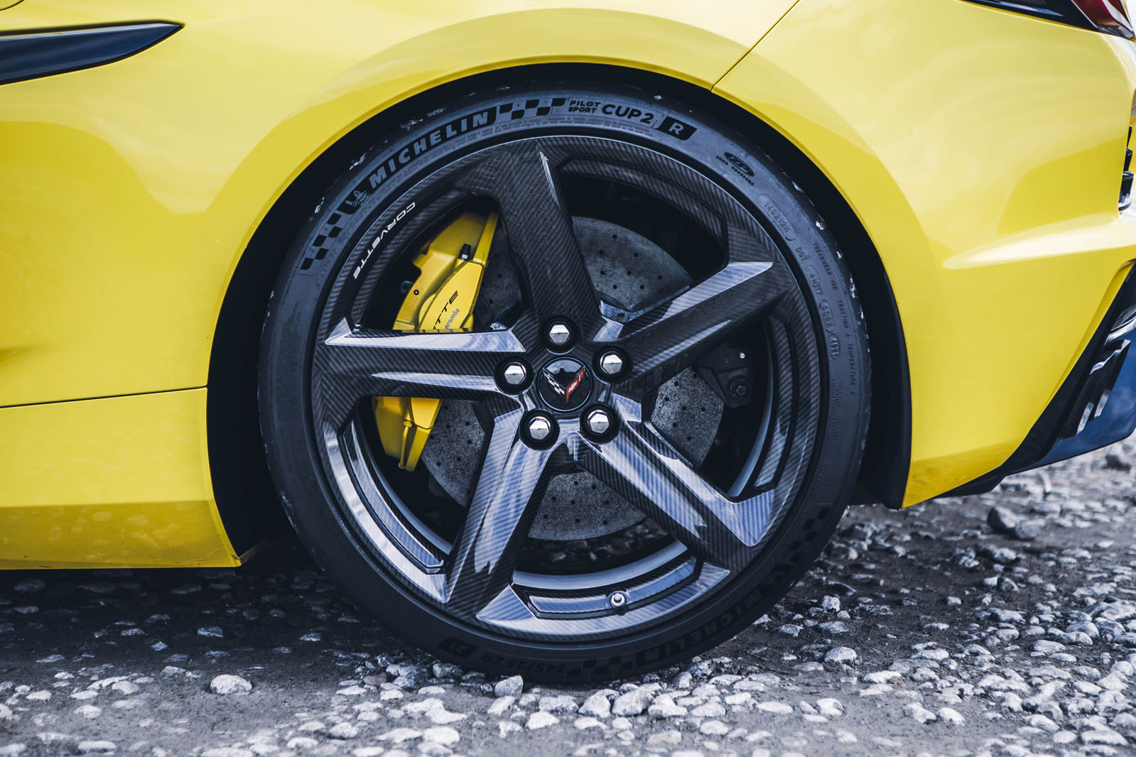 corvette z06 road test 2023 15 wheel