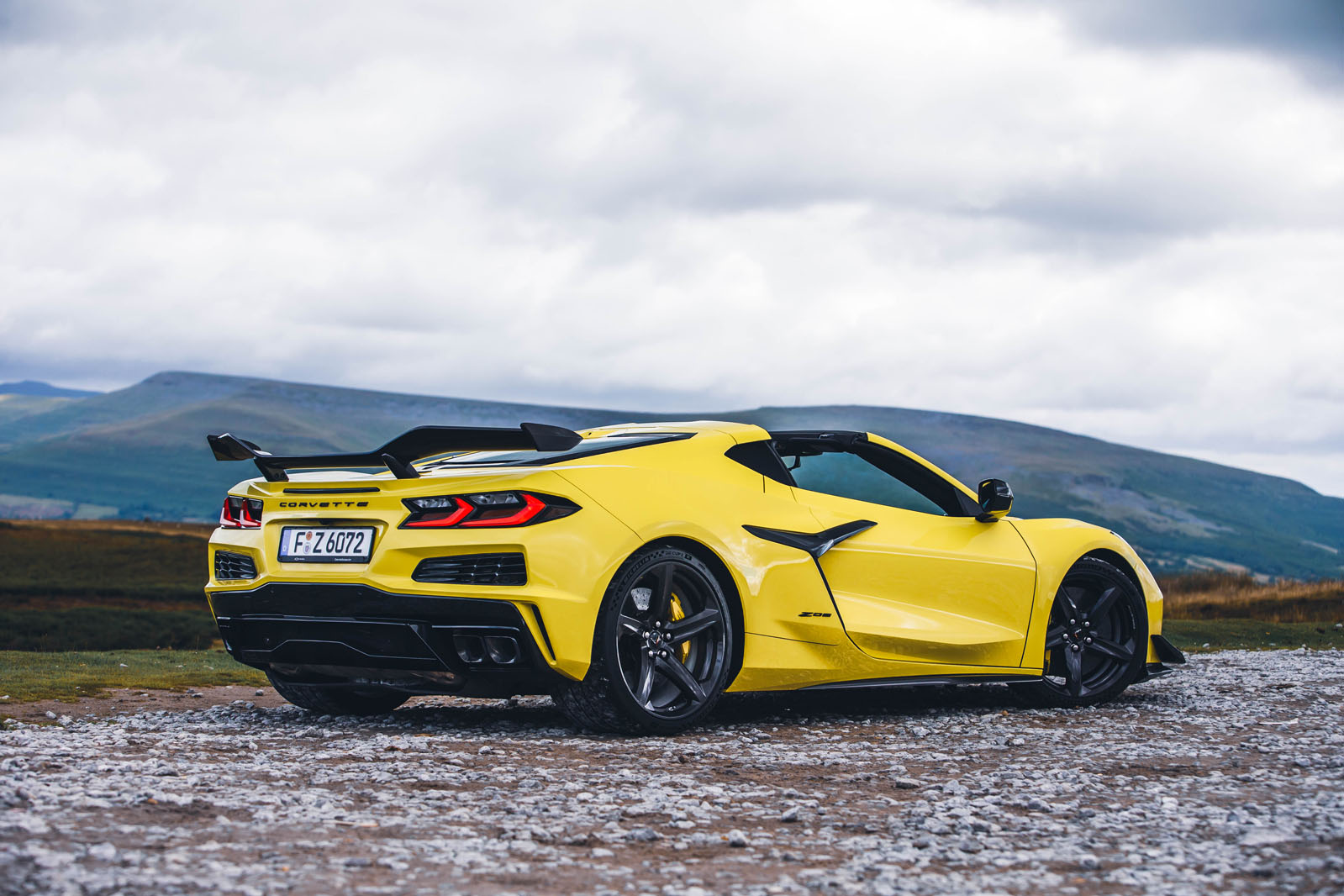 essai routier corvette z06 2023 30 statique arrière