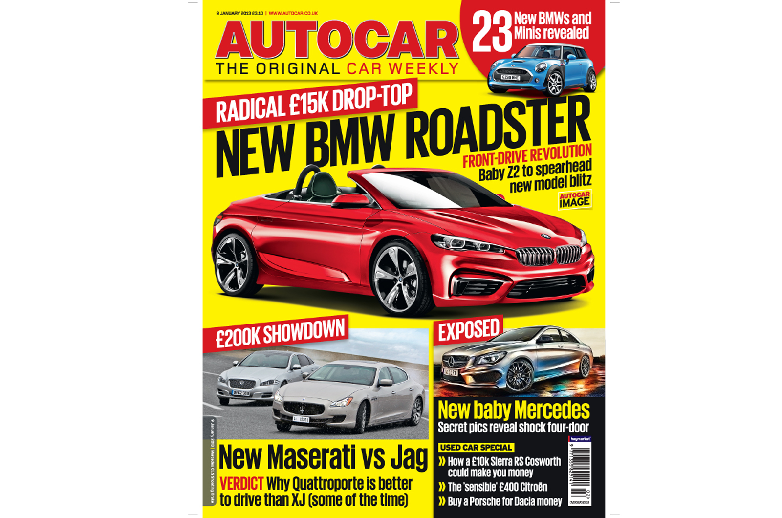 Autocar magazine 9 January preview Autocar