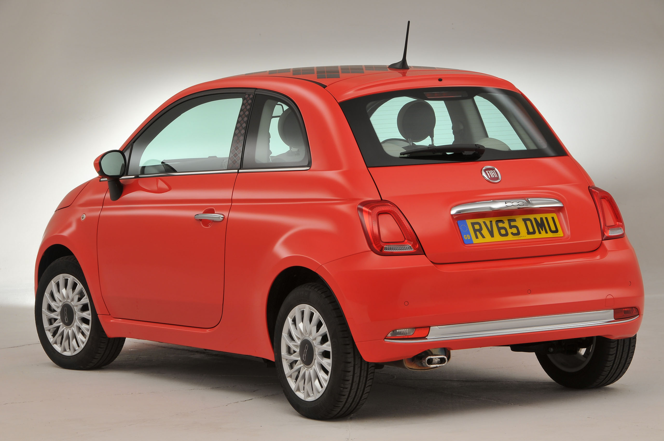 Fiat 500 rear quarter