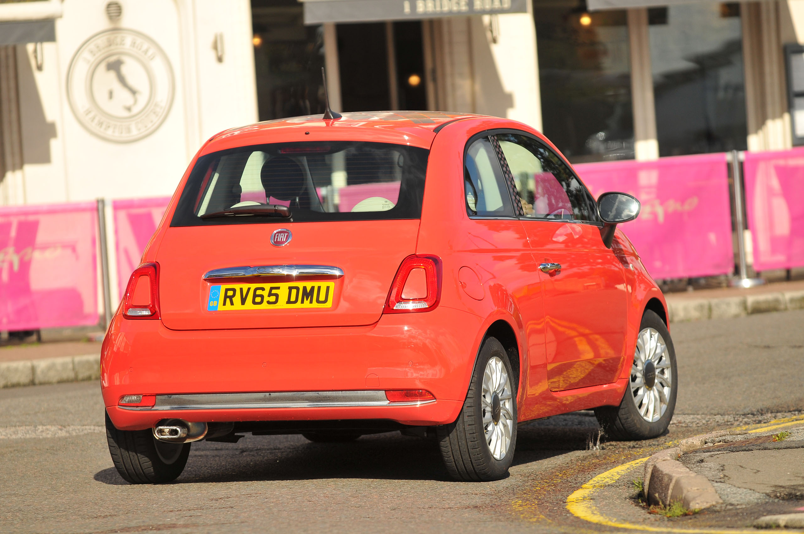 Fiat 500 rear