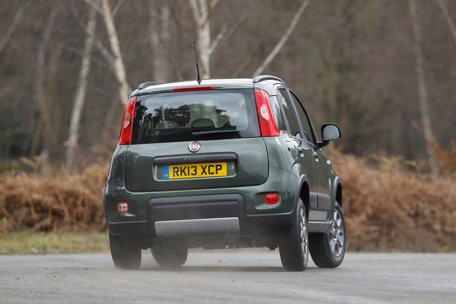 Fiat Panda 4x4 rear cornering