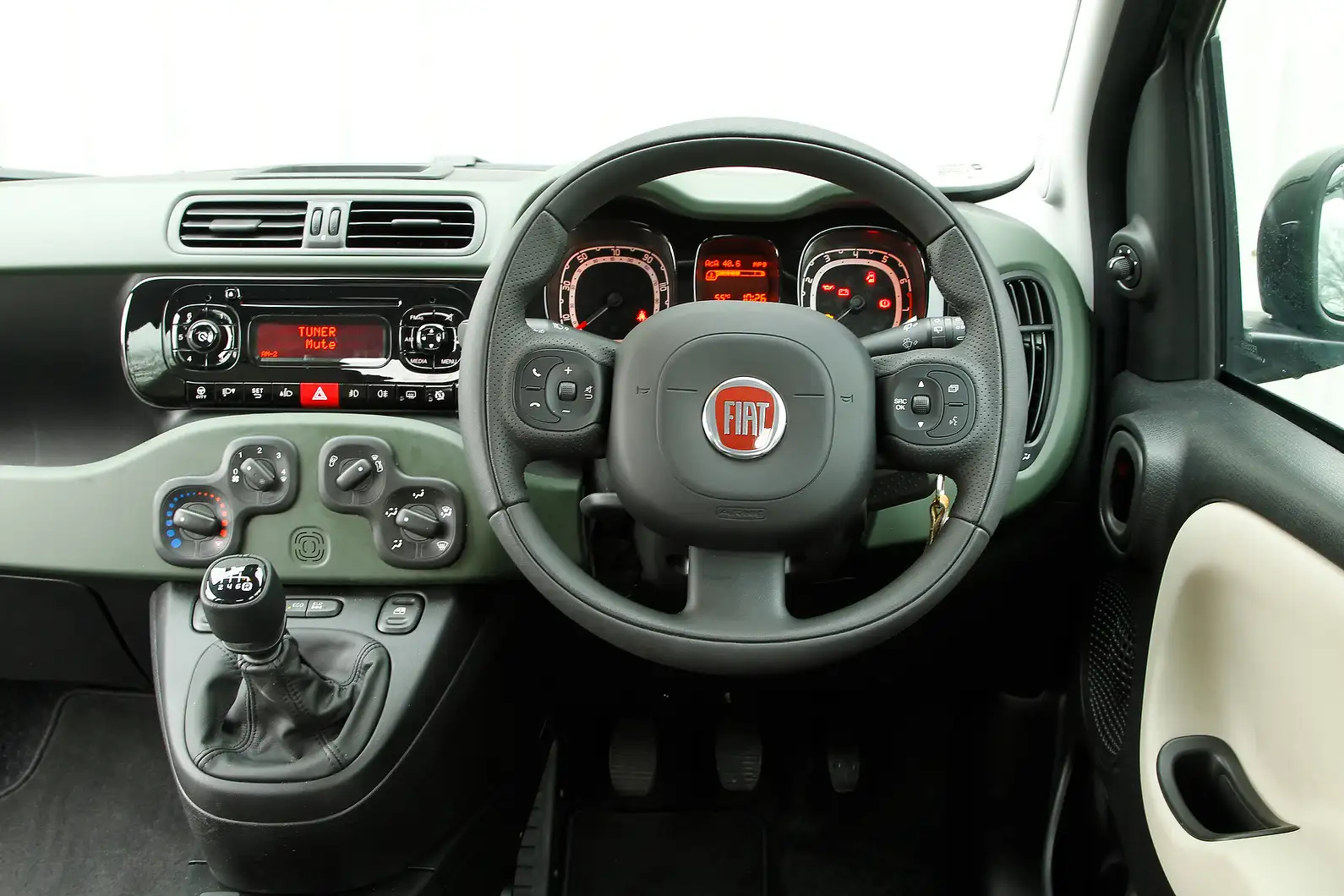 Fiat Panda 4x4 dashboard