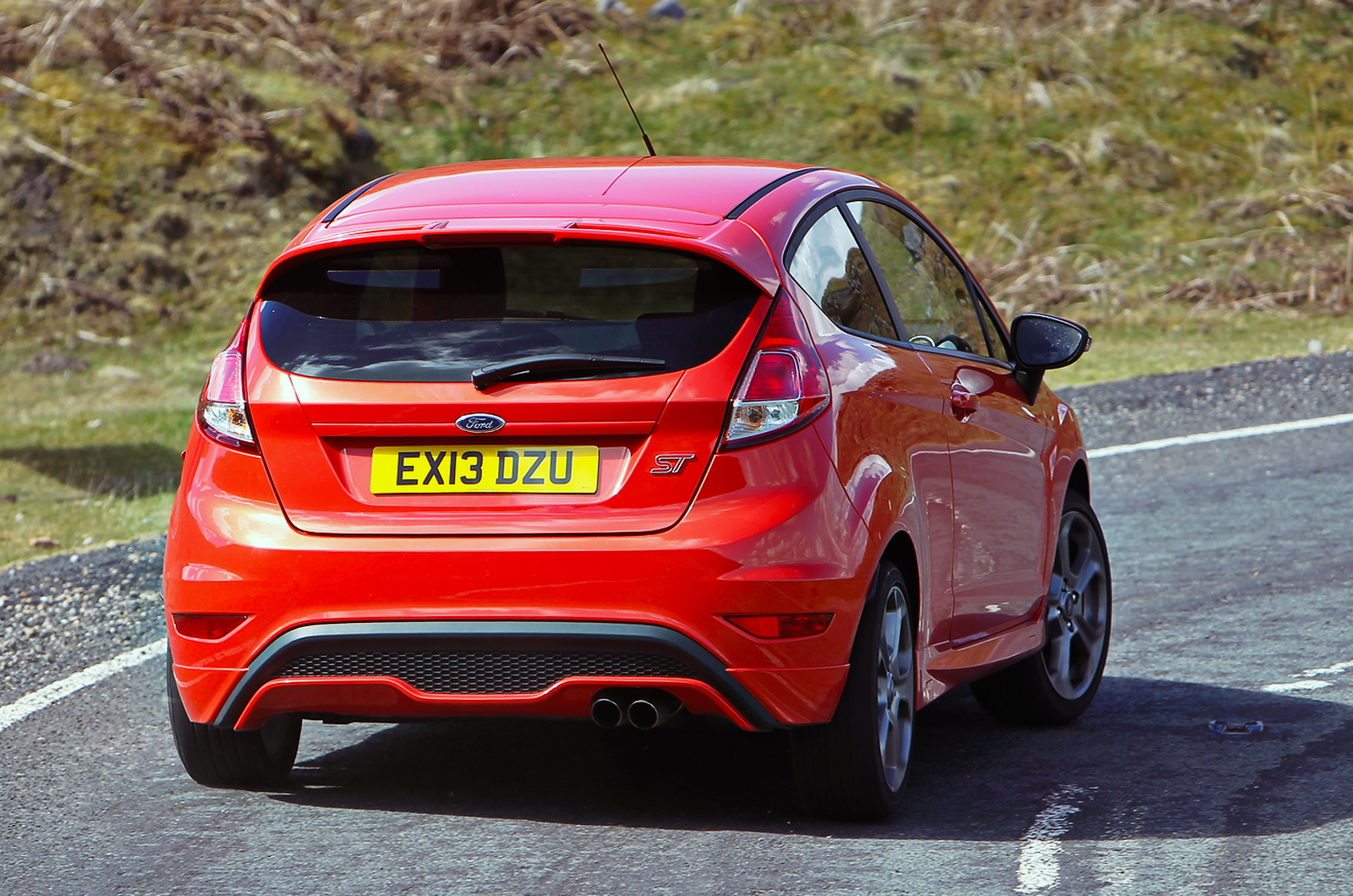 Ford Fiesta ST rear cornering