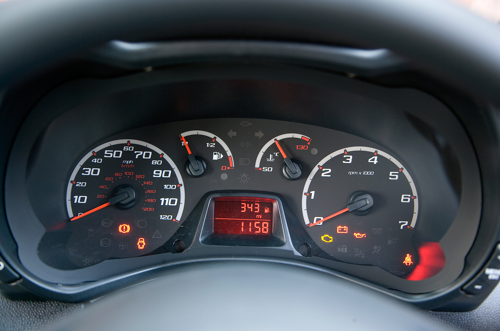 Ford ka warning shop lights