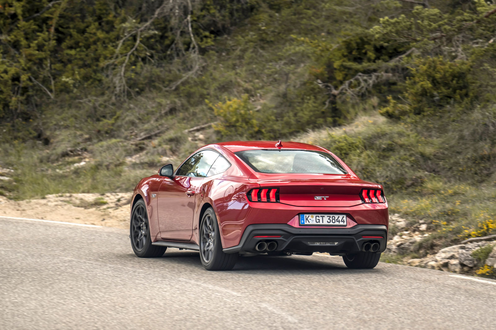 ford mustang gt review 2024 21 rear cornering