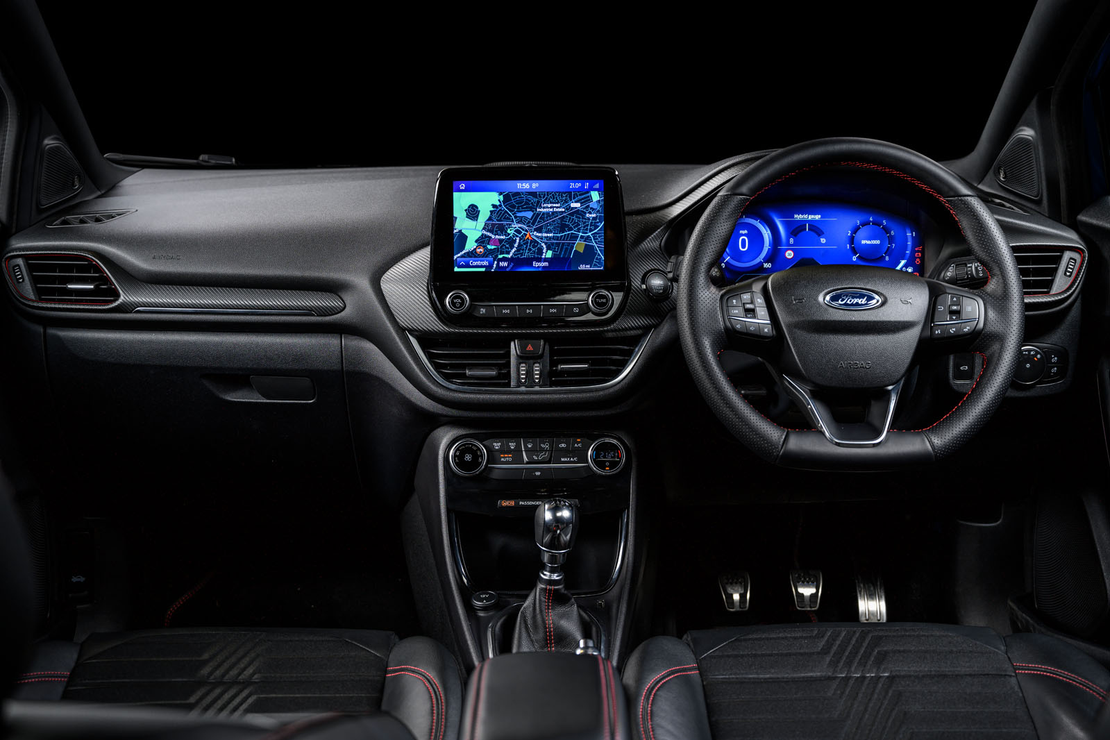 ford puma review 2024 09 dash