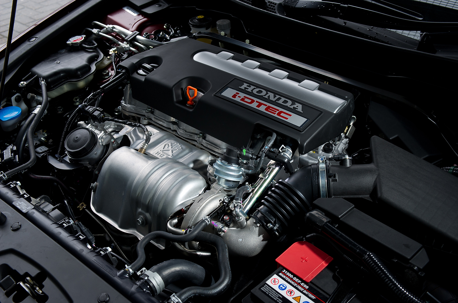 Honda Accord engine bay