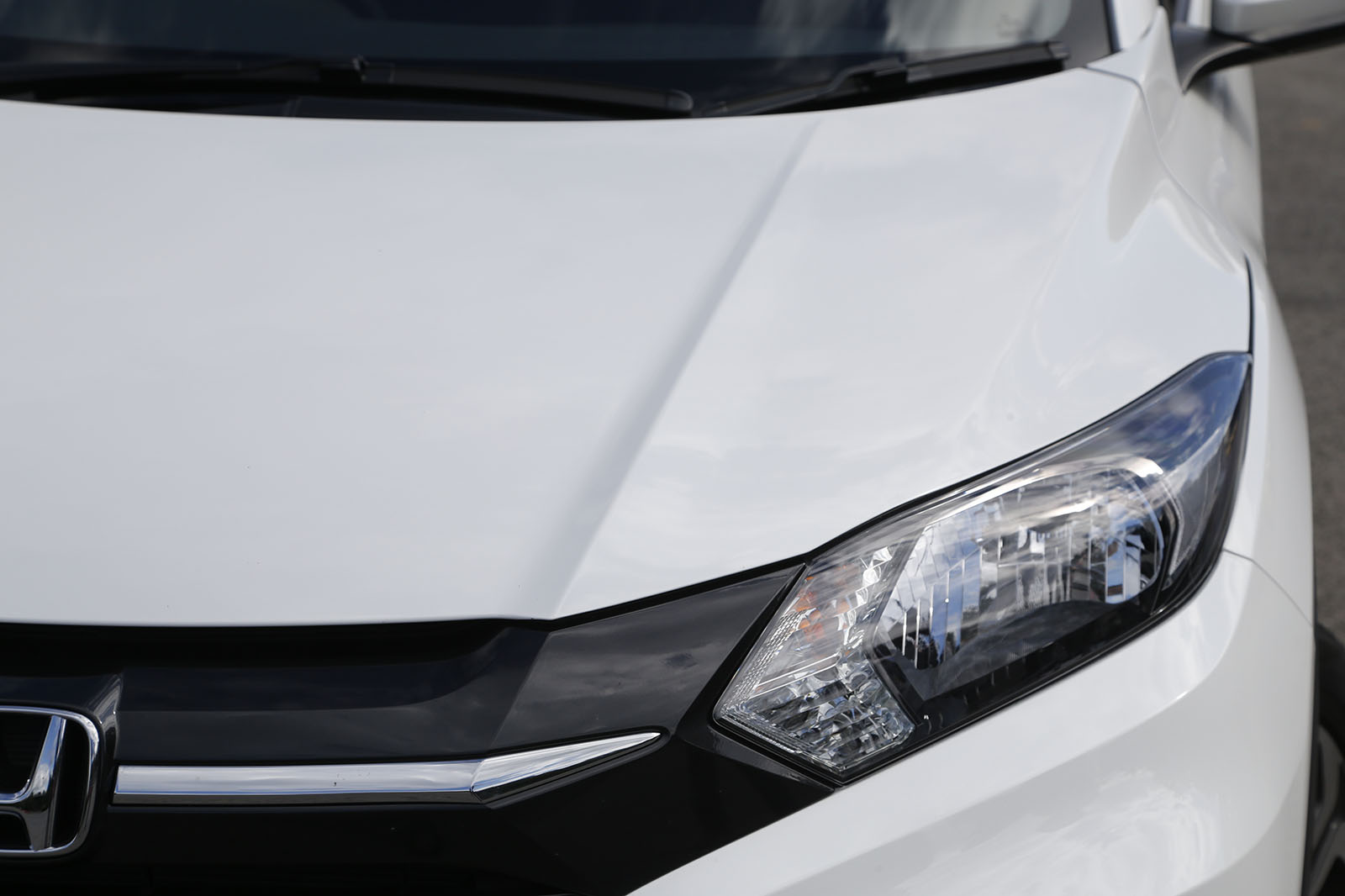 The purposeful Hond-esque grille on the HR-V