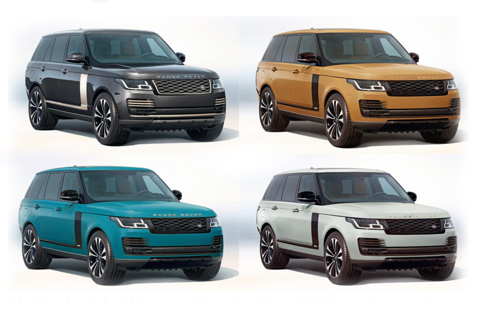 Verhoogd Onzuiver bevestigen Range Rover gets colour splash for 50th anniversary | Autocar