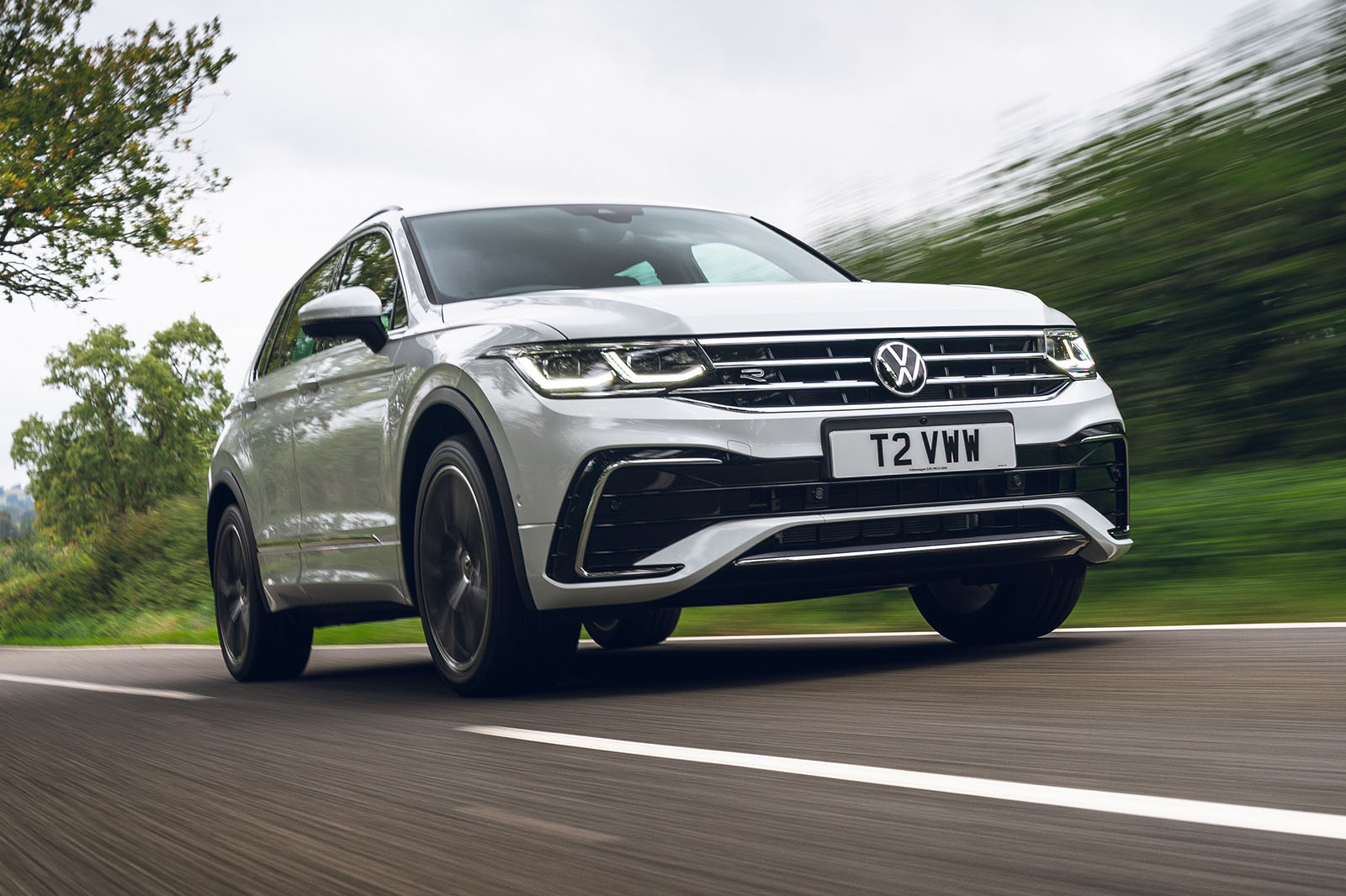 Volkswagen Tiguan eHybrid RLine 2021 UK first drive Autocar