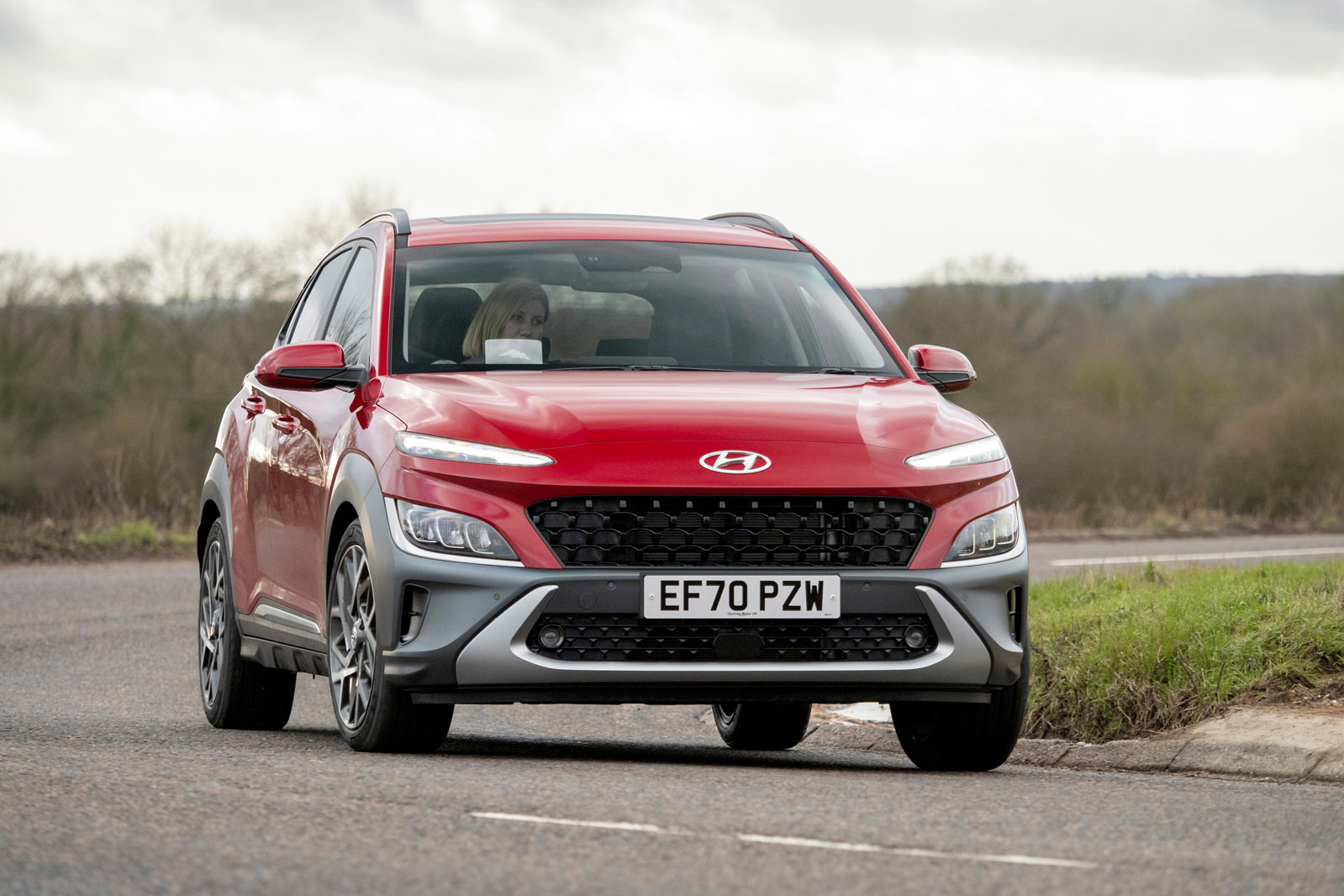 Hyundai Kona 1.6 T GDi Hybrid 2021 UK first drive Autocar